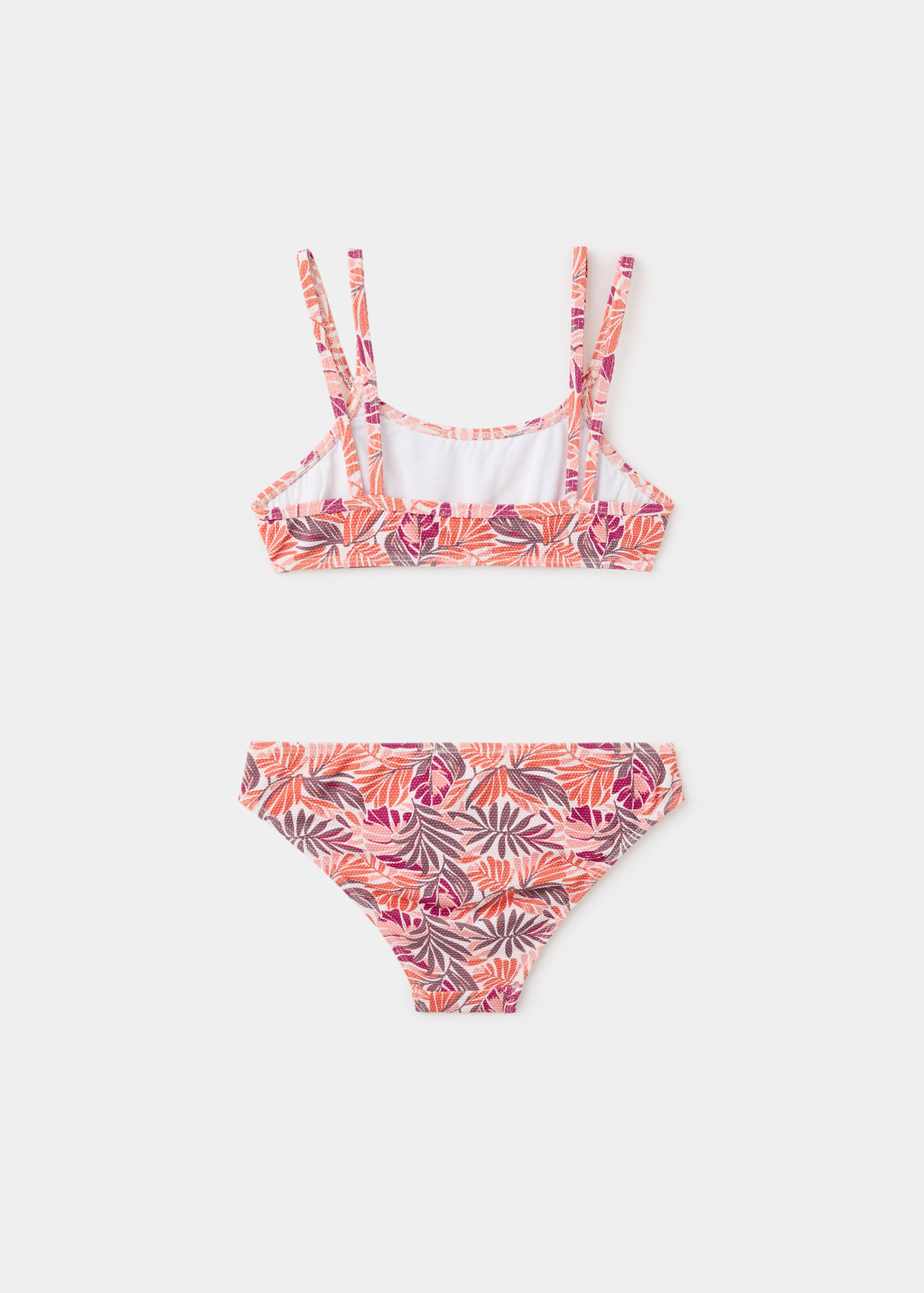 Floral print bikini - Reverse of the article
