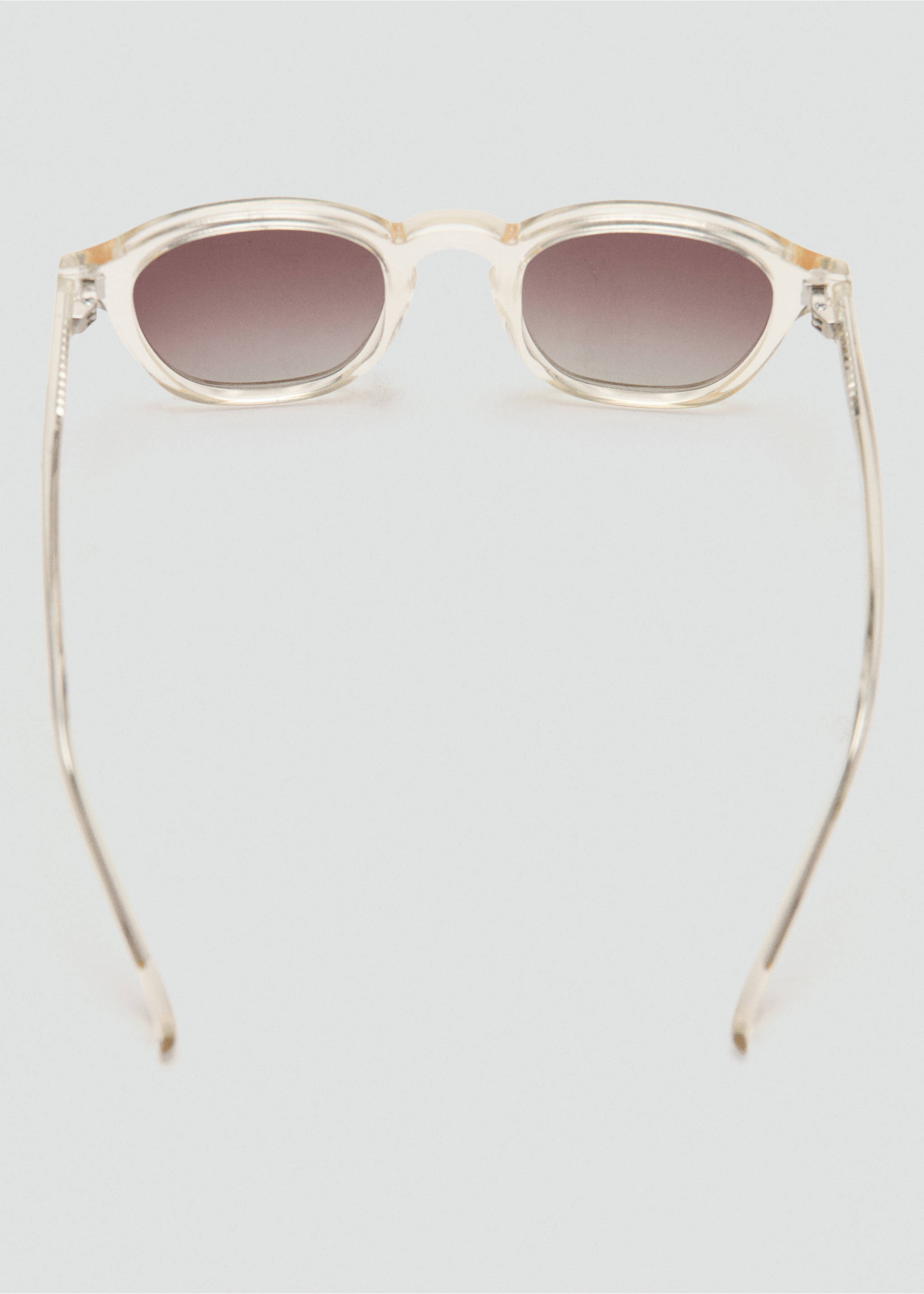 Lunettes de soleil monture semi-transparente - Détail de l'article 2, Olive. Ref: 27067897-00.