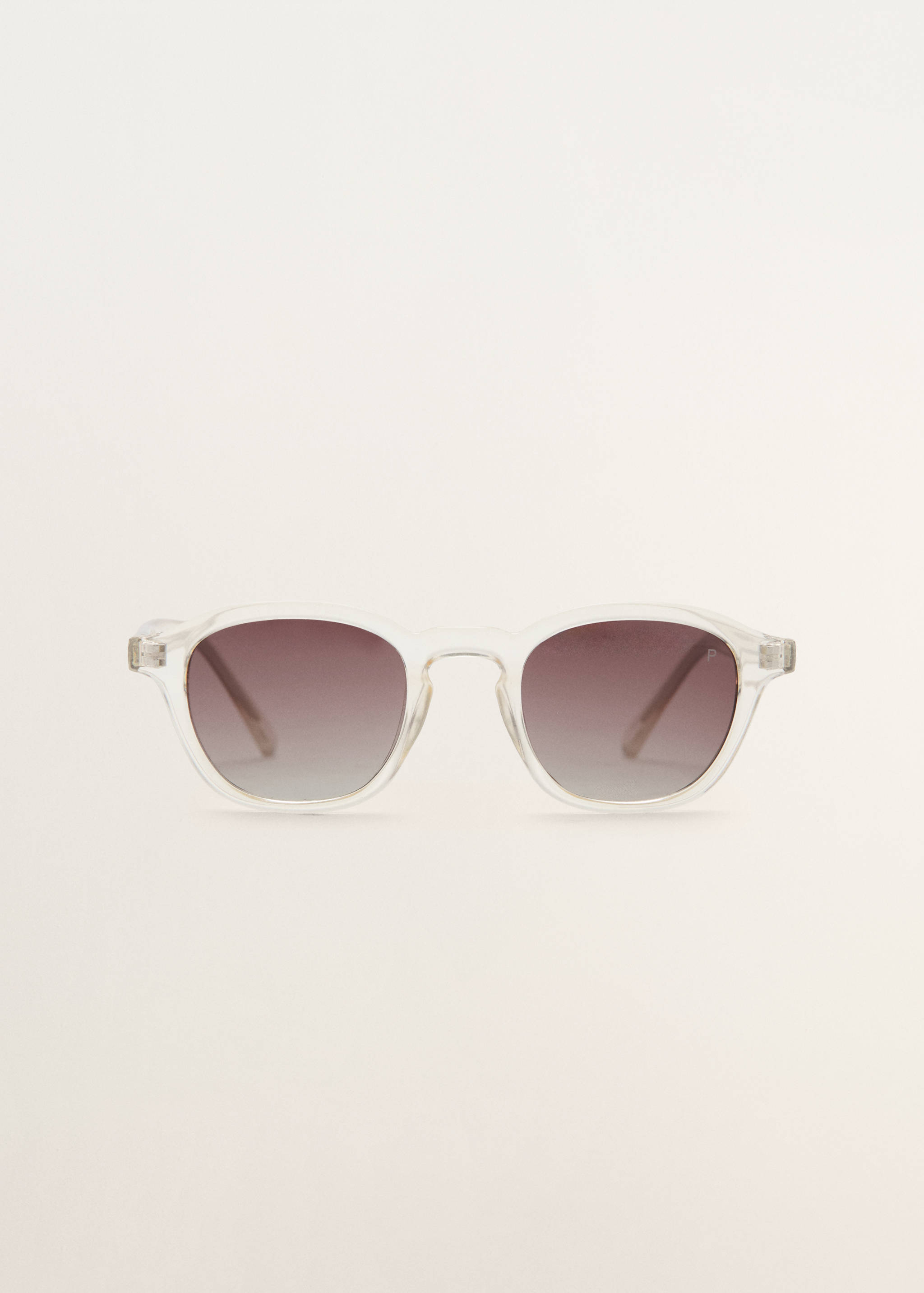 Semi-transparent frame sunglasses - Article without model