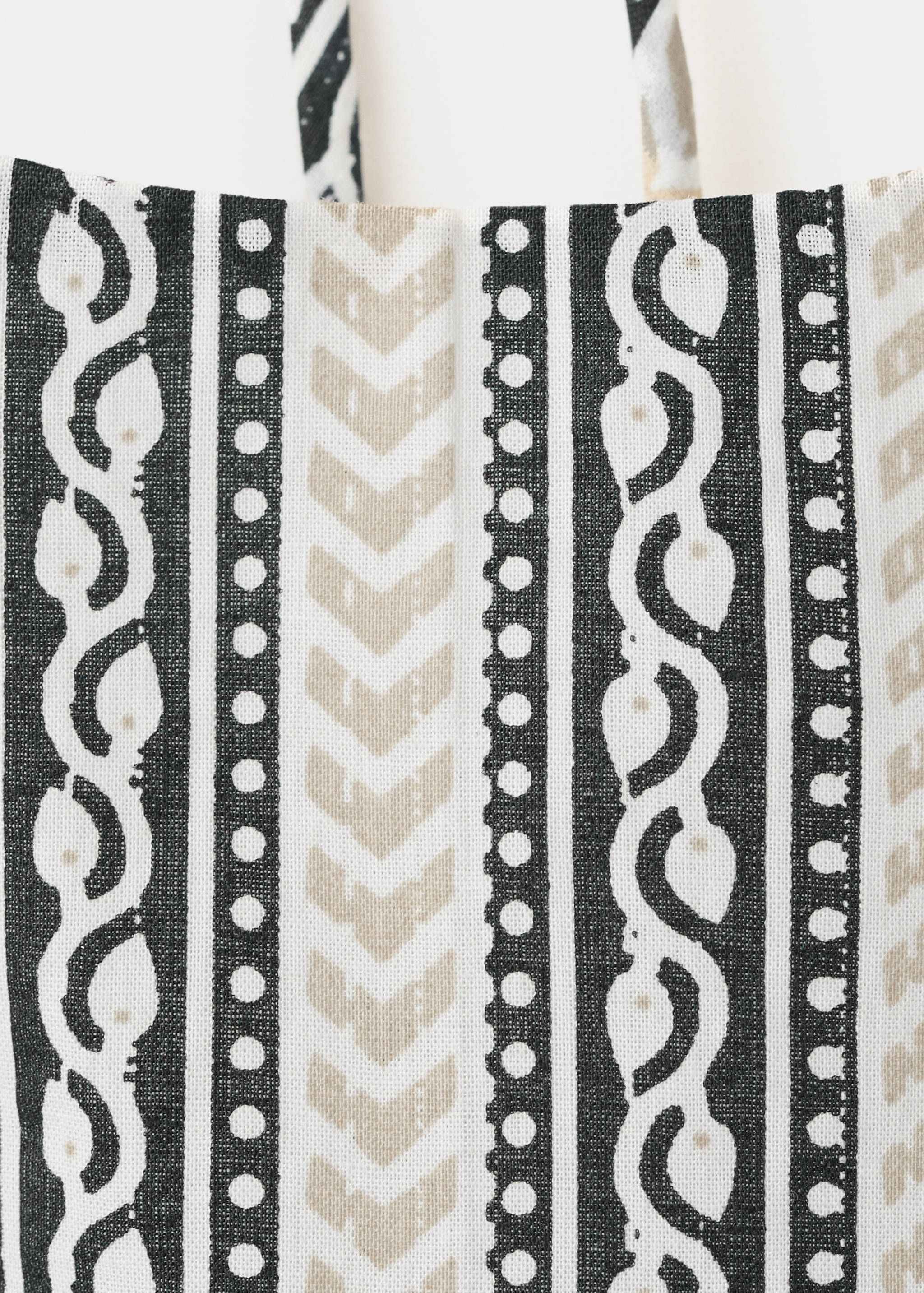 Top halter cropped estampado - Pormenor do artigo 0