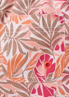 Floral print swimsuit — Orange 6