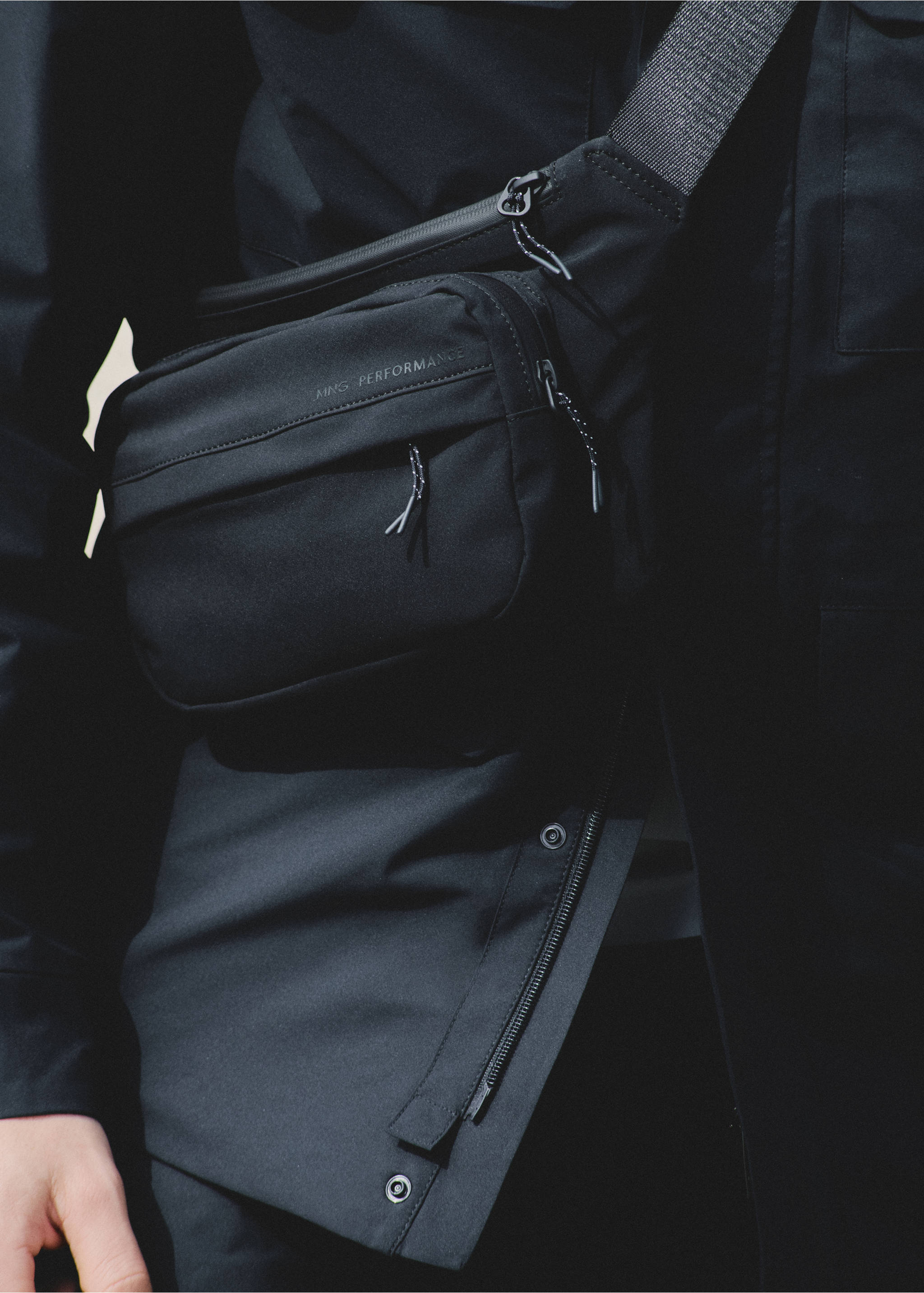 Waterproof bum bag - General plane, Navy. Ref: 27067906-00.