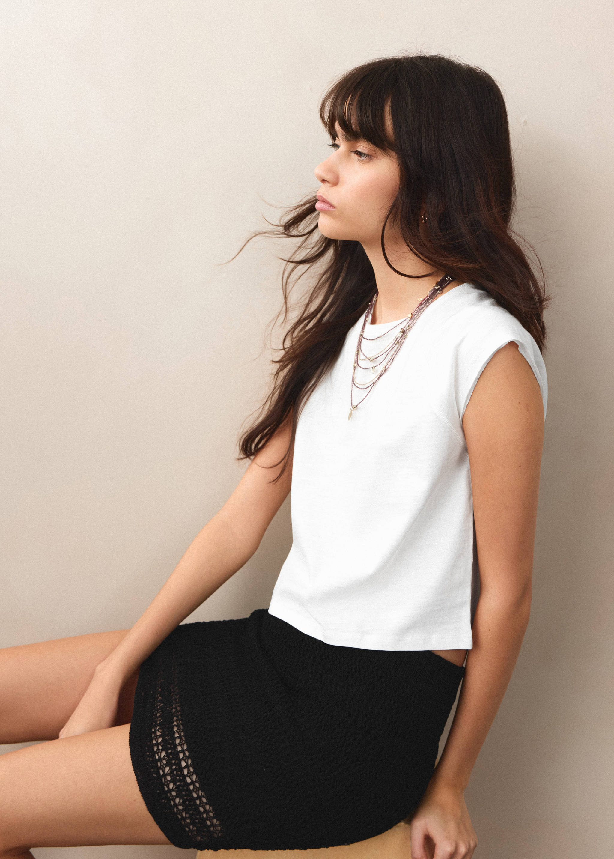 Strickrock mit Lochmuster - Detail des Artikels 2