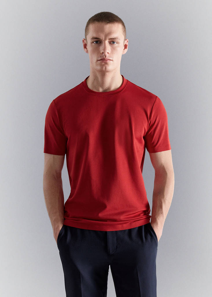 Camiseta slim fit COOLMAX®