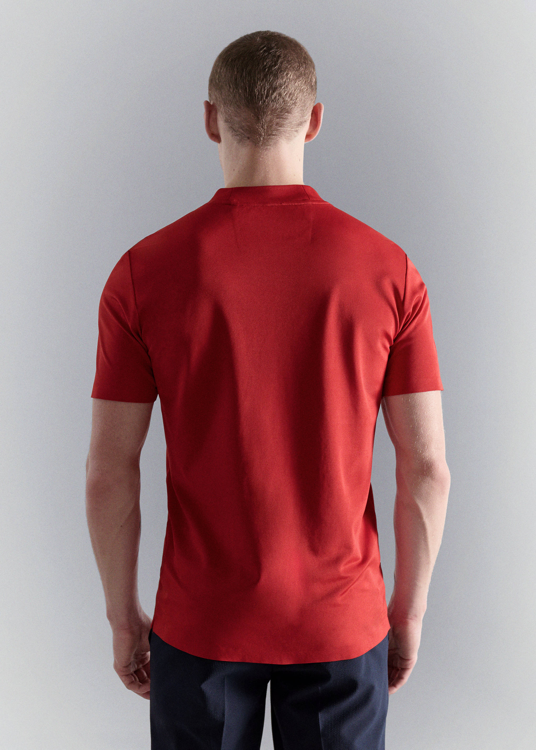 COOLMAX® slim fit T-shirt - Reverse of the article