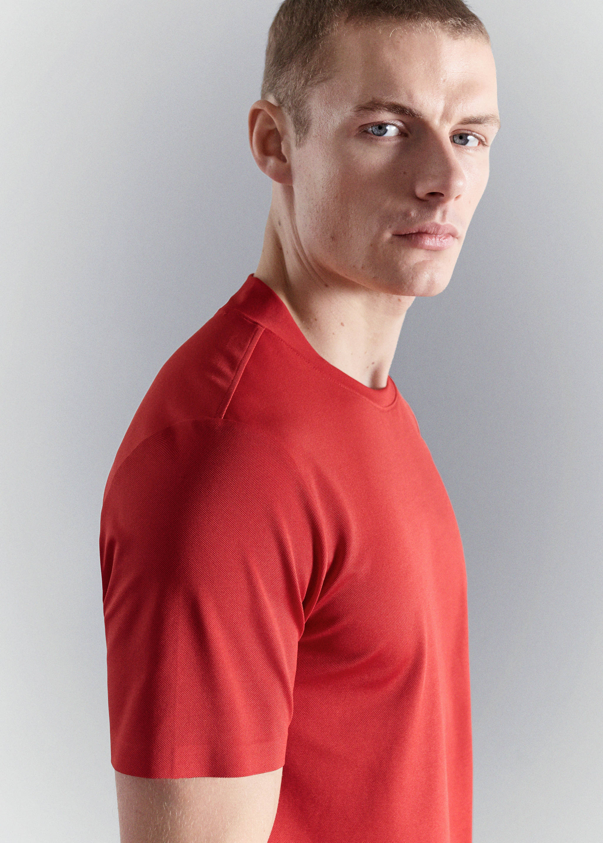 COOLMAX® slim fit T-shirt - Details of the article 1