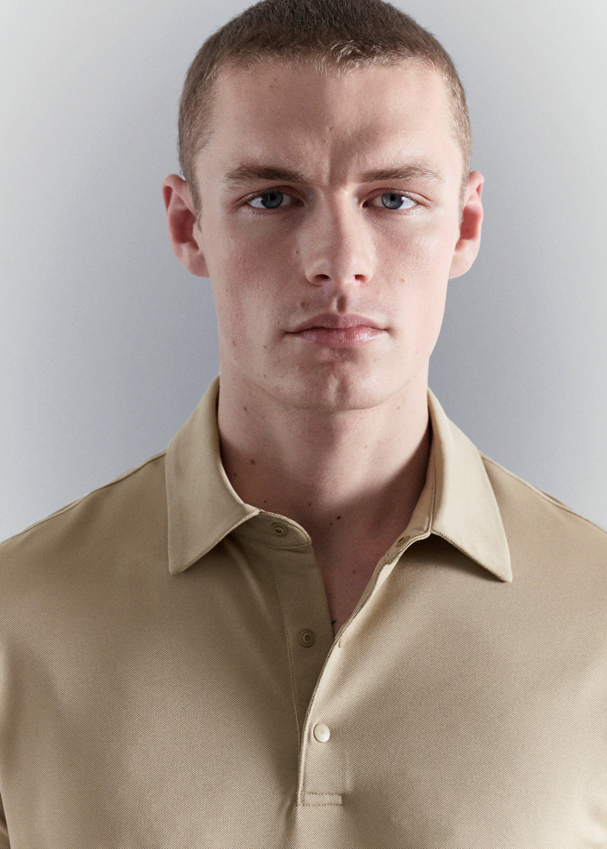COOLMAX® slim fit polo shirt - Details of the article 1