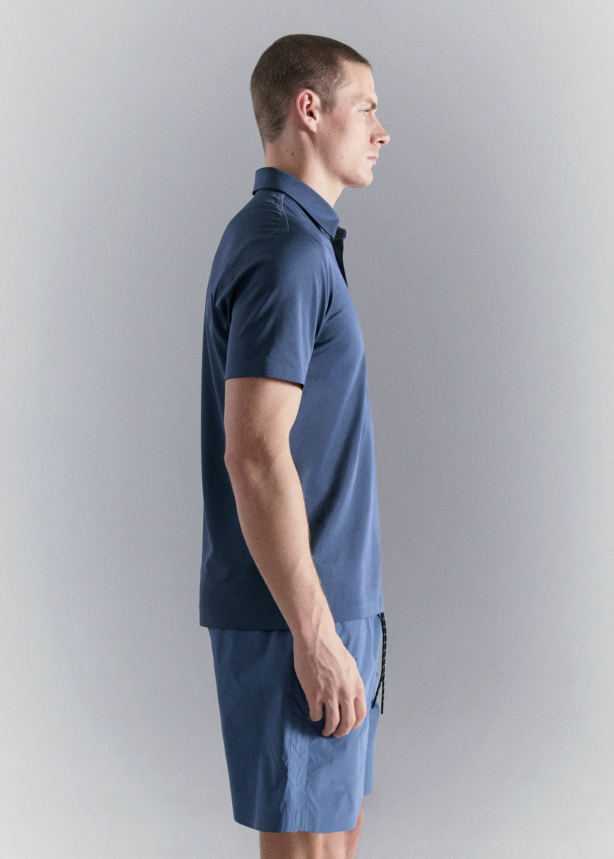 COOLMAX® slim fit polo shirt - Details of the article 2