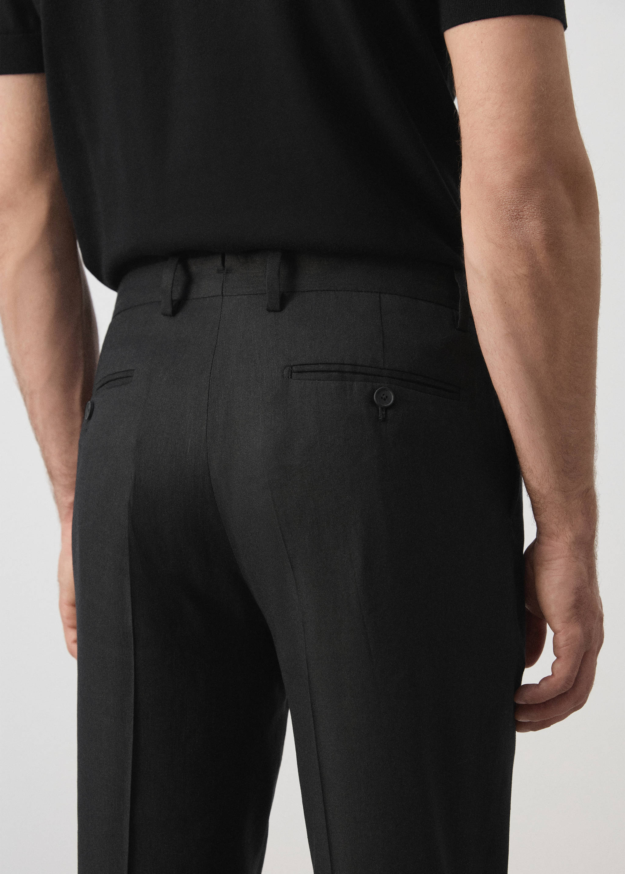 Pantalon de costume Amalfi slim fit - Détail de l'article 4