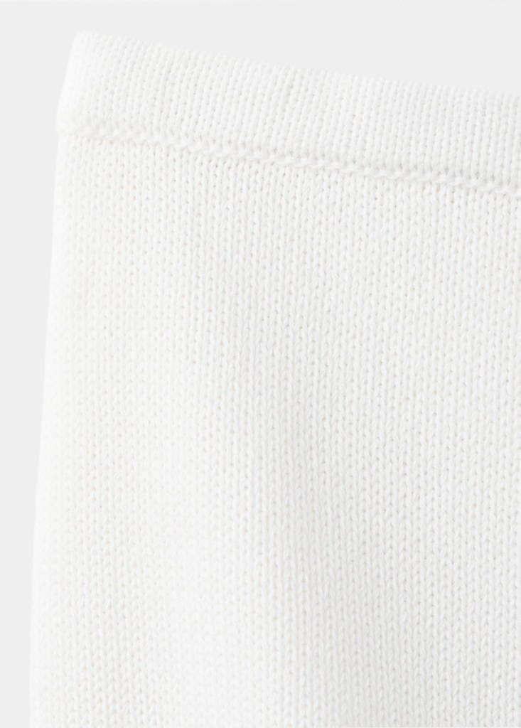 Strapless top — Ecru