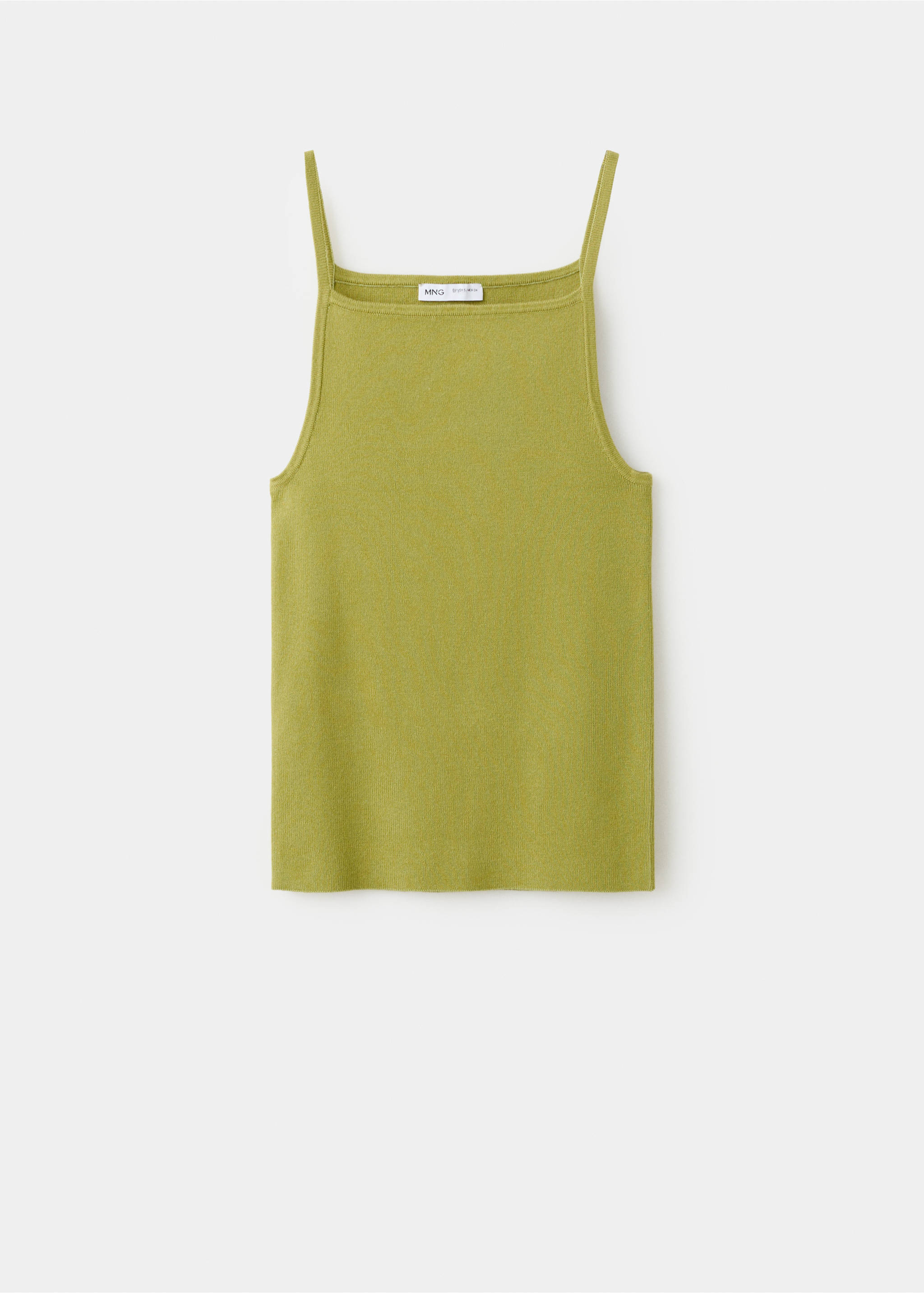 Top punto fino - Artículo sin modelo, Verde. Ref: 27067916-00.