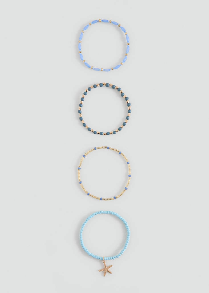 Pack 4 pulseras combinadas