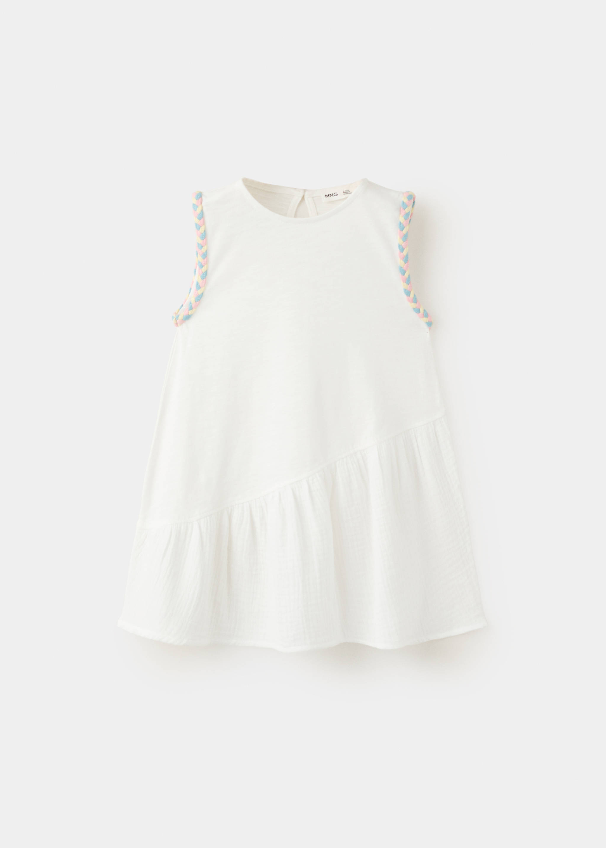 Vestido detalles trenzados - Artículo sin modelo