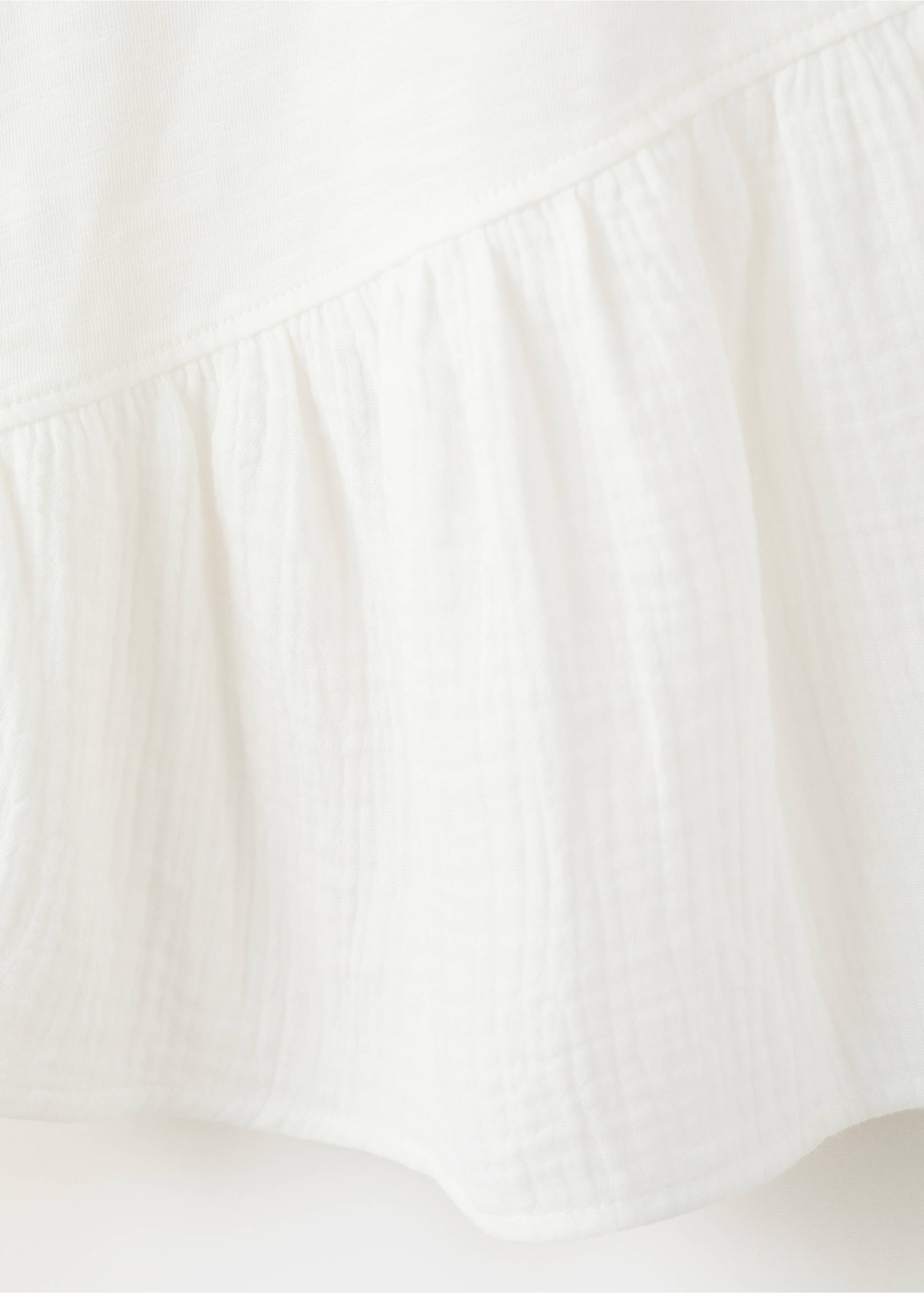 Vestido detalles trenzados - Detalle del artículo 0, Blanco roto. Ref: 27067923-00.