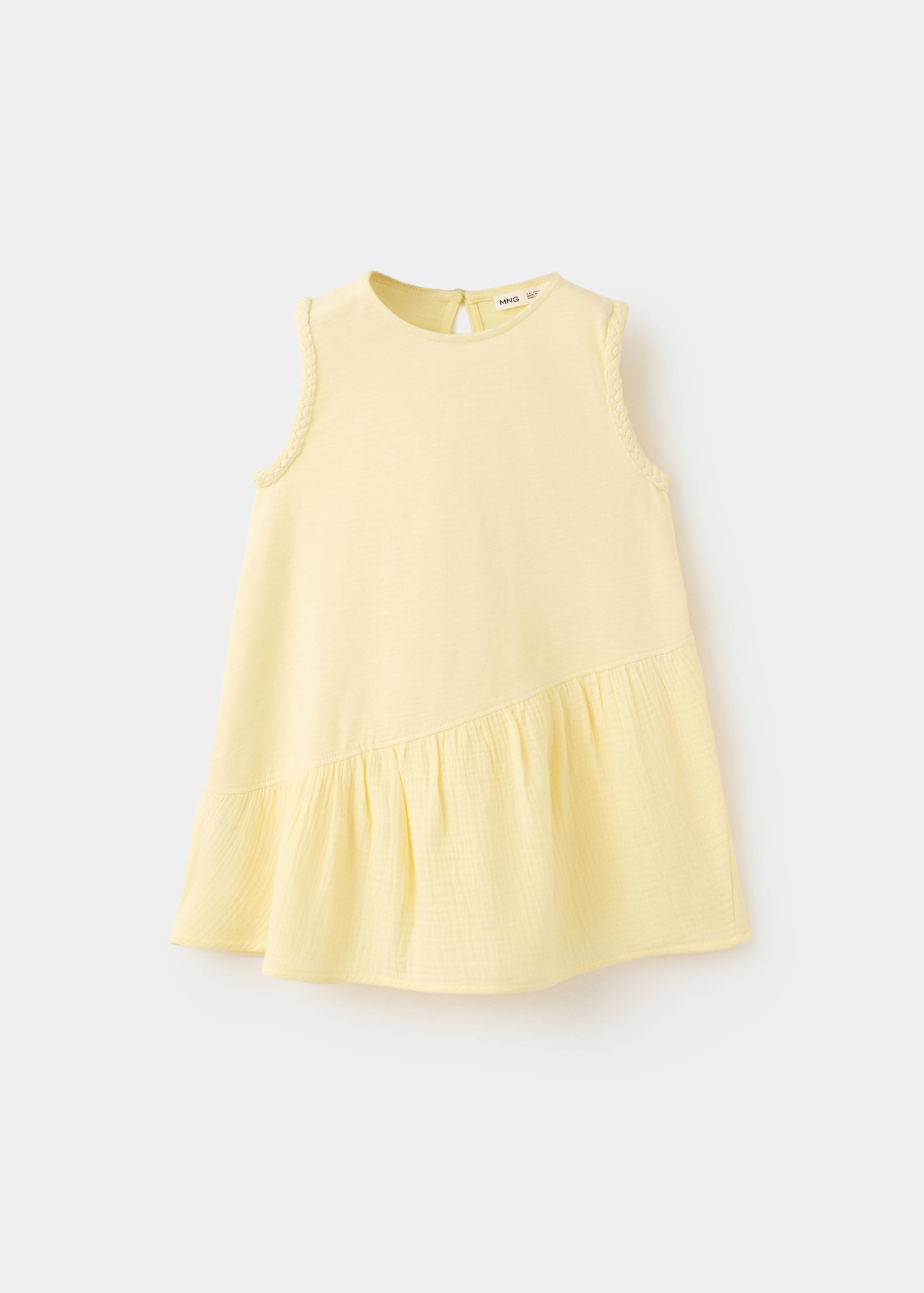 Vestido detalles trenzados - Artículo sin modelo