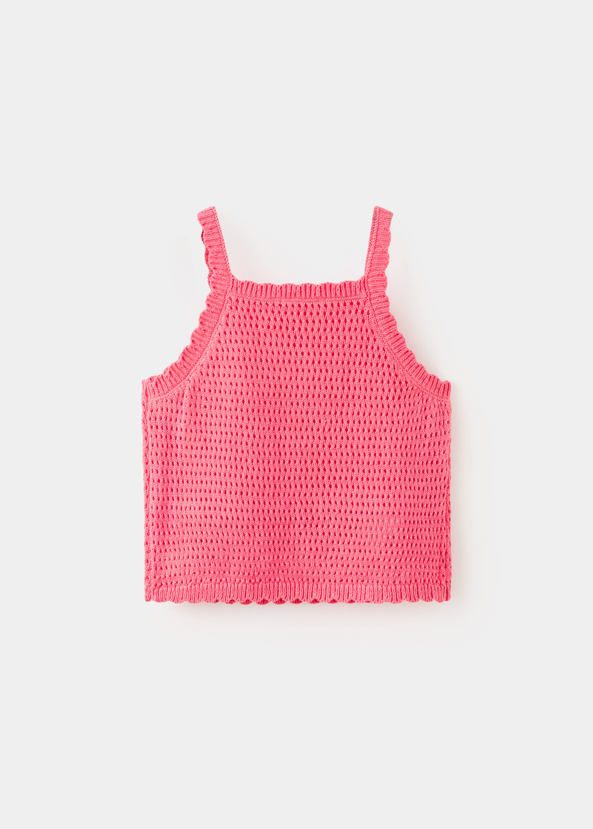 Crochet top - Reverse of the article
