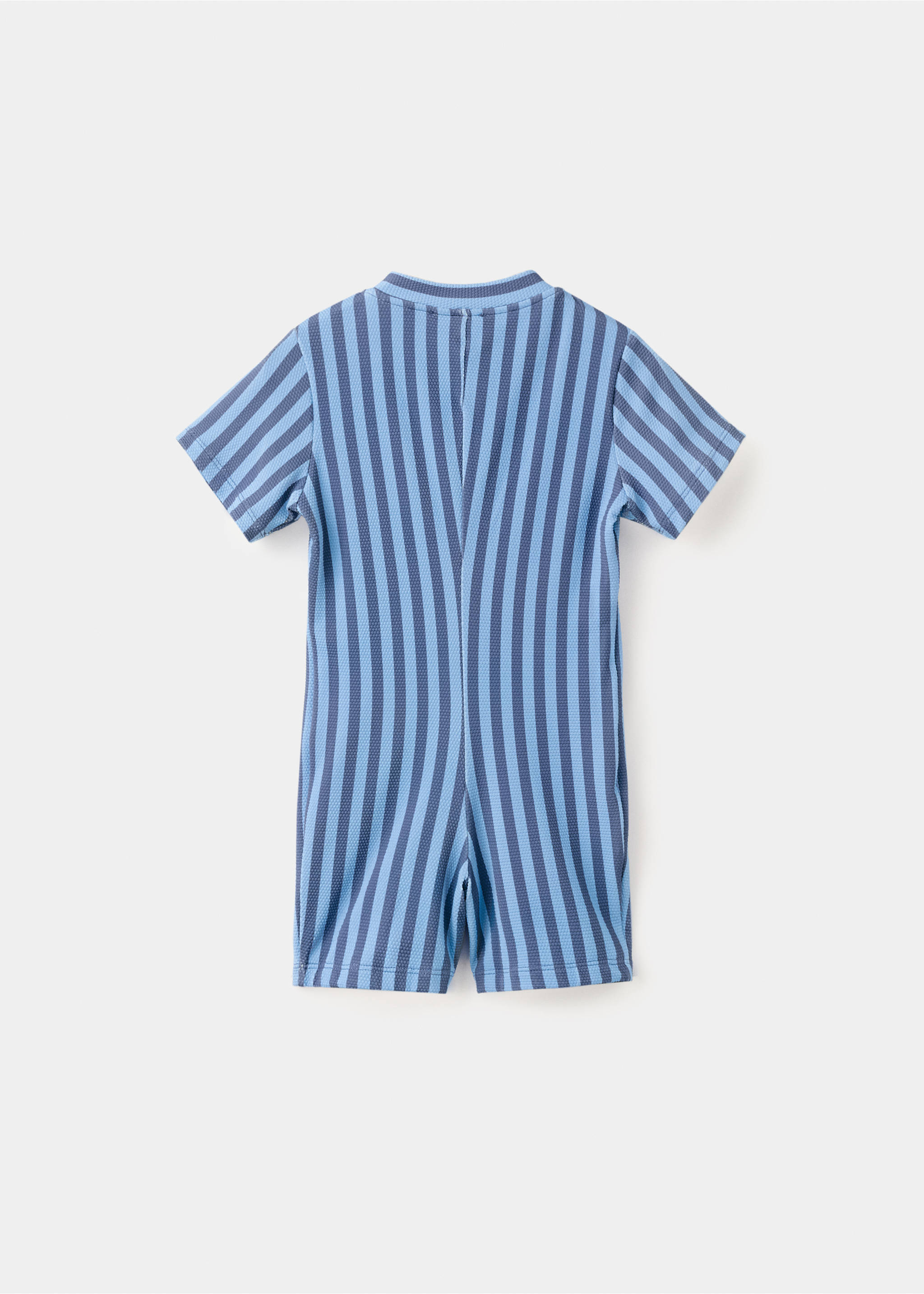 Striped swimsuit jumpsuit - Reverse of the article, Blue. Ref: 27067929-00.