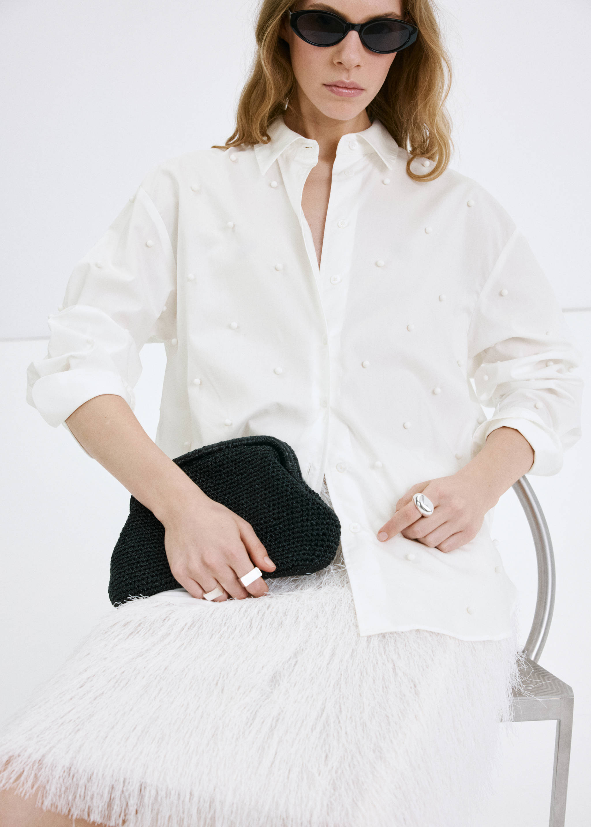 Chemise lyocell perles - Détail de l'article 1