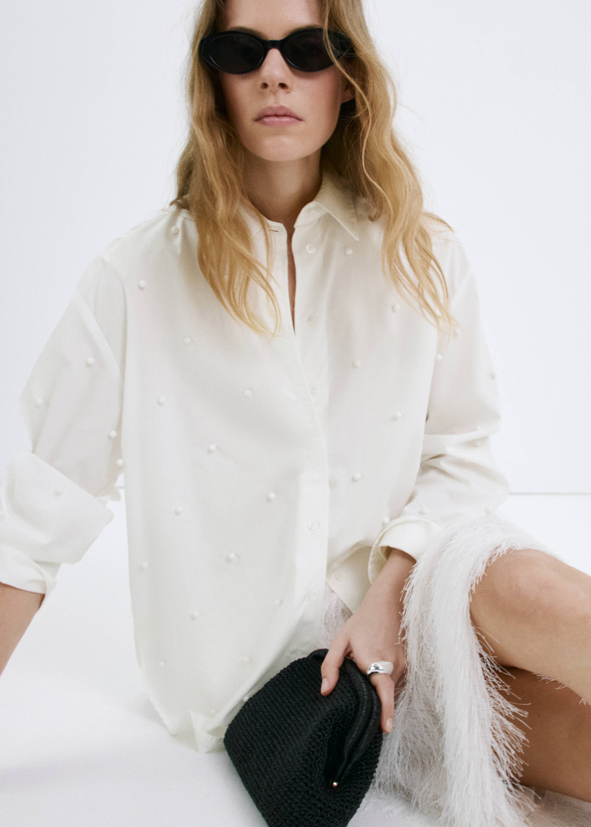 Chemise lyocell perles - Détail de l'article 2