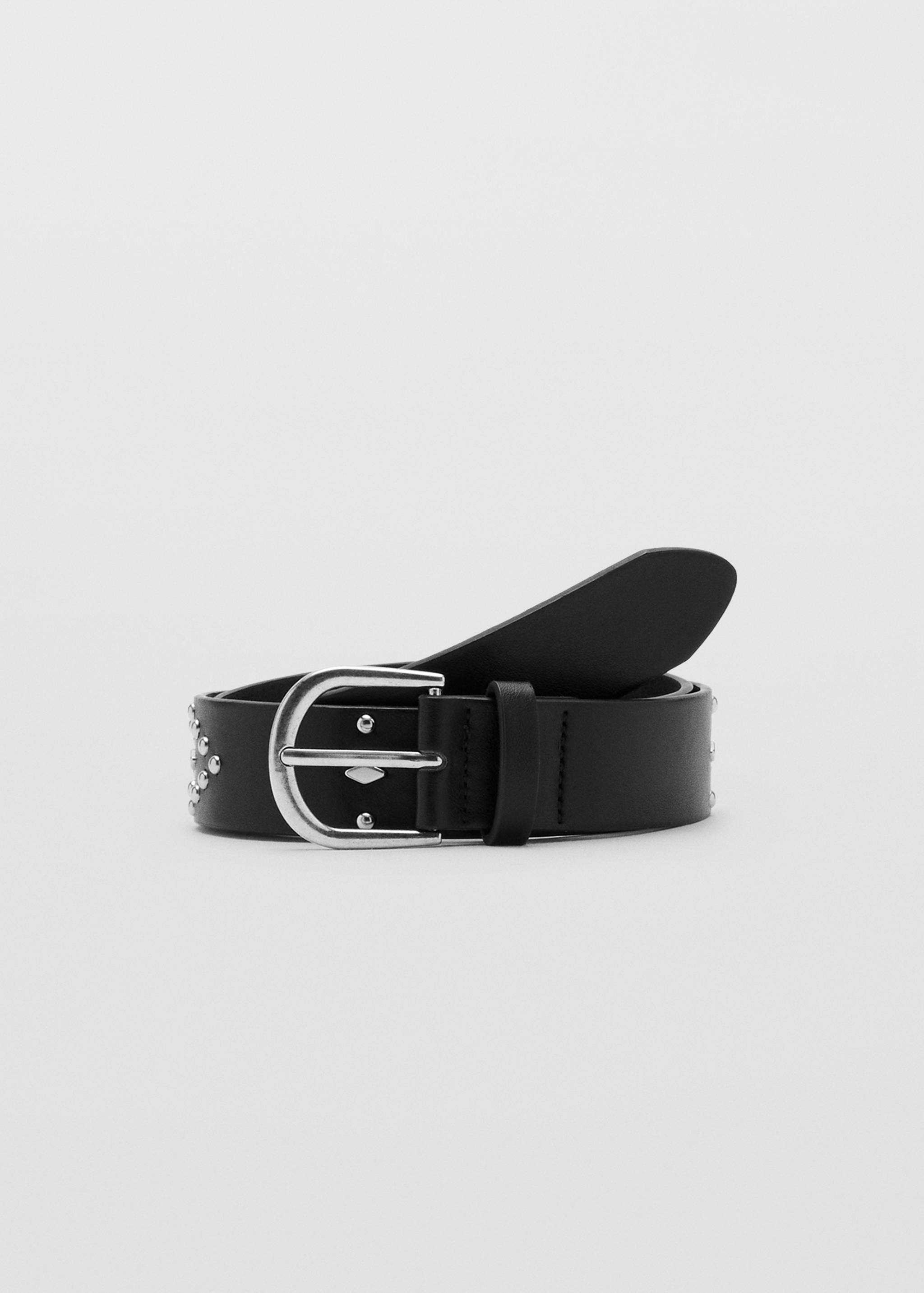 Buckled studded belt - Article without model