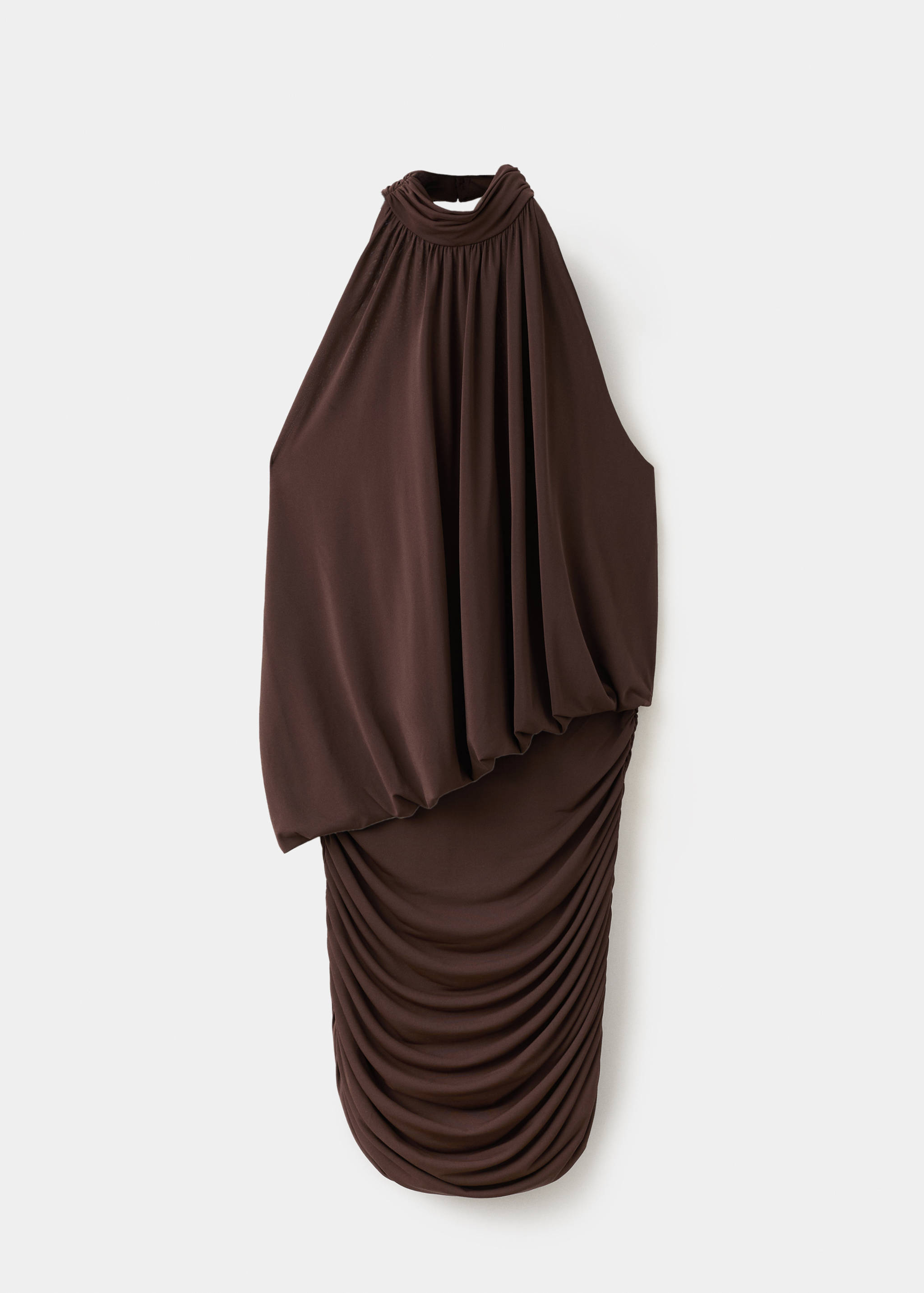 Robe courte drapée - Article sans modèle