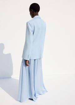 Straight-fit suit blazer — Sky Blue 13