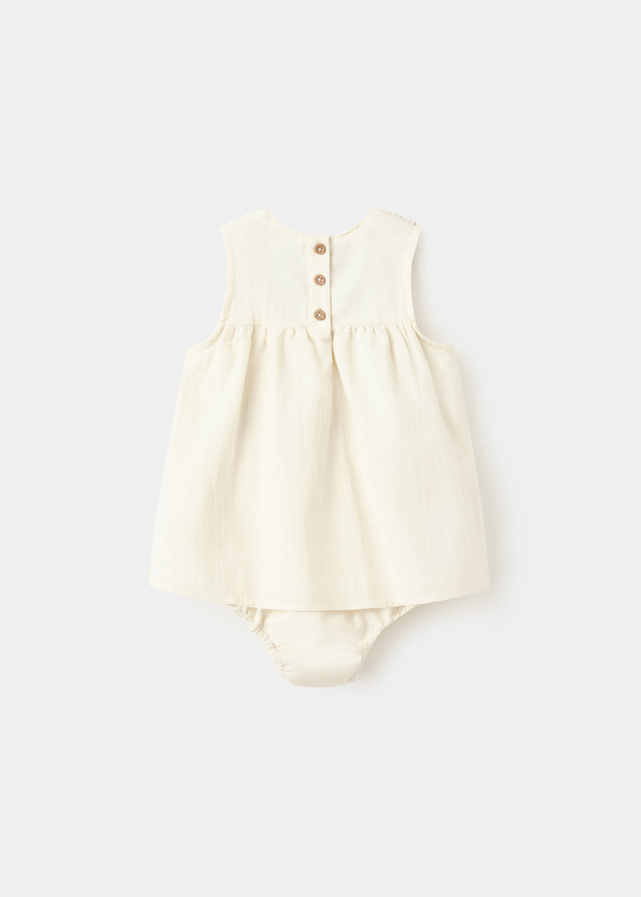 Vestido y ranita detalle crochet - Reverso del artículo