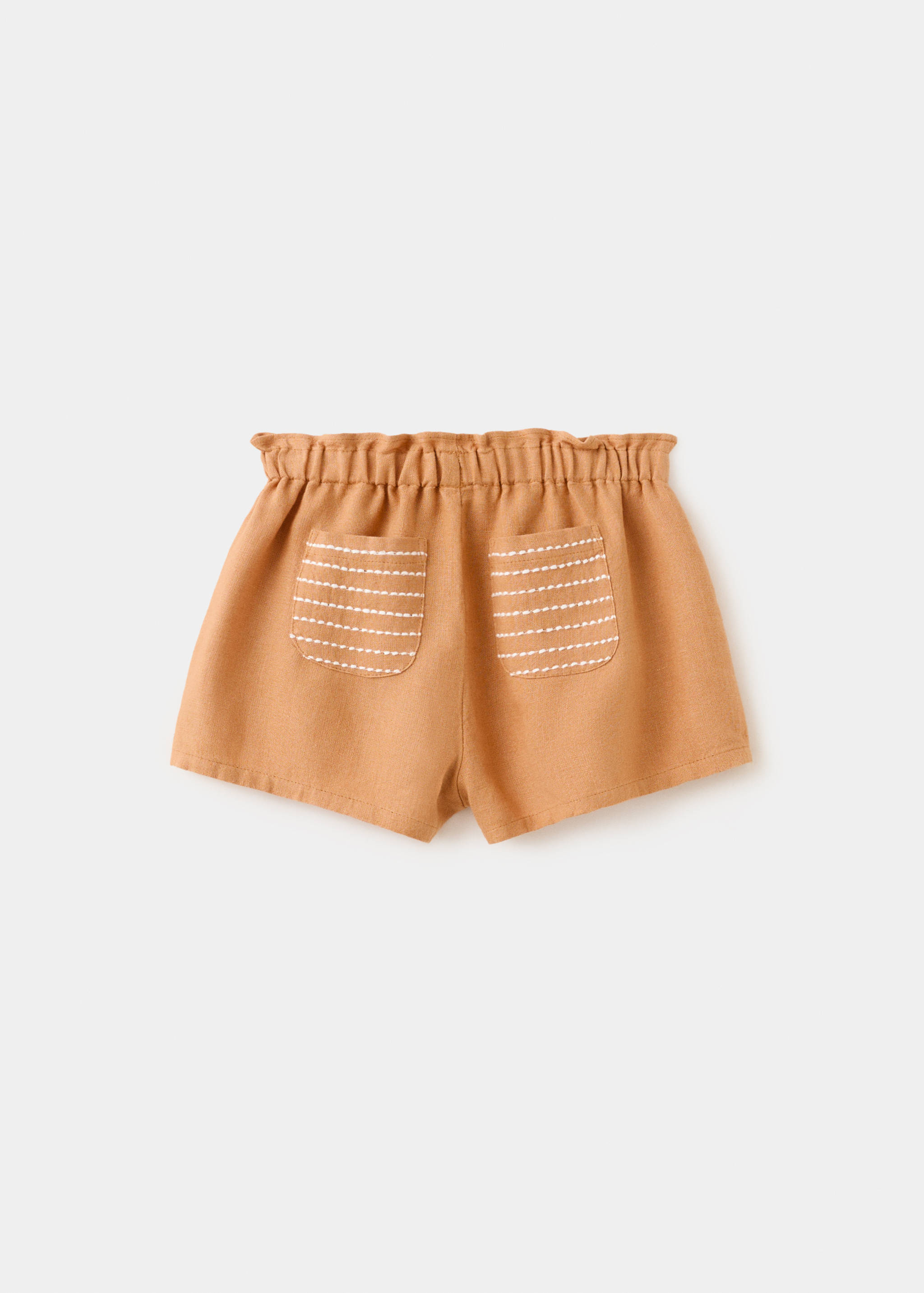 Linen shorts - Reverse of the article