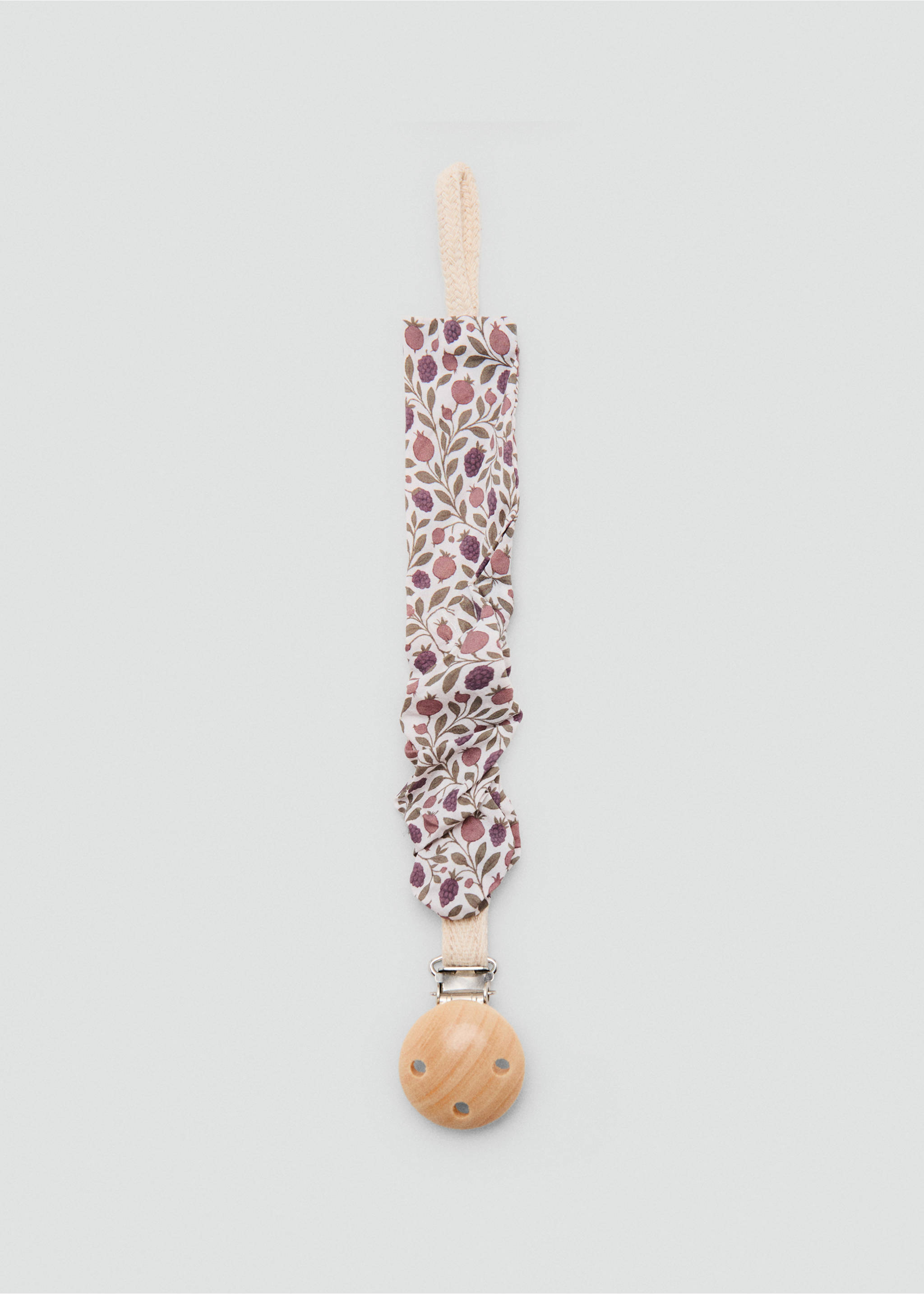 Printed brooch pacifier holder - Article without model, Off White. Ref: 27068276-00.