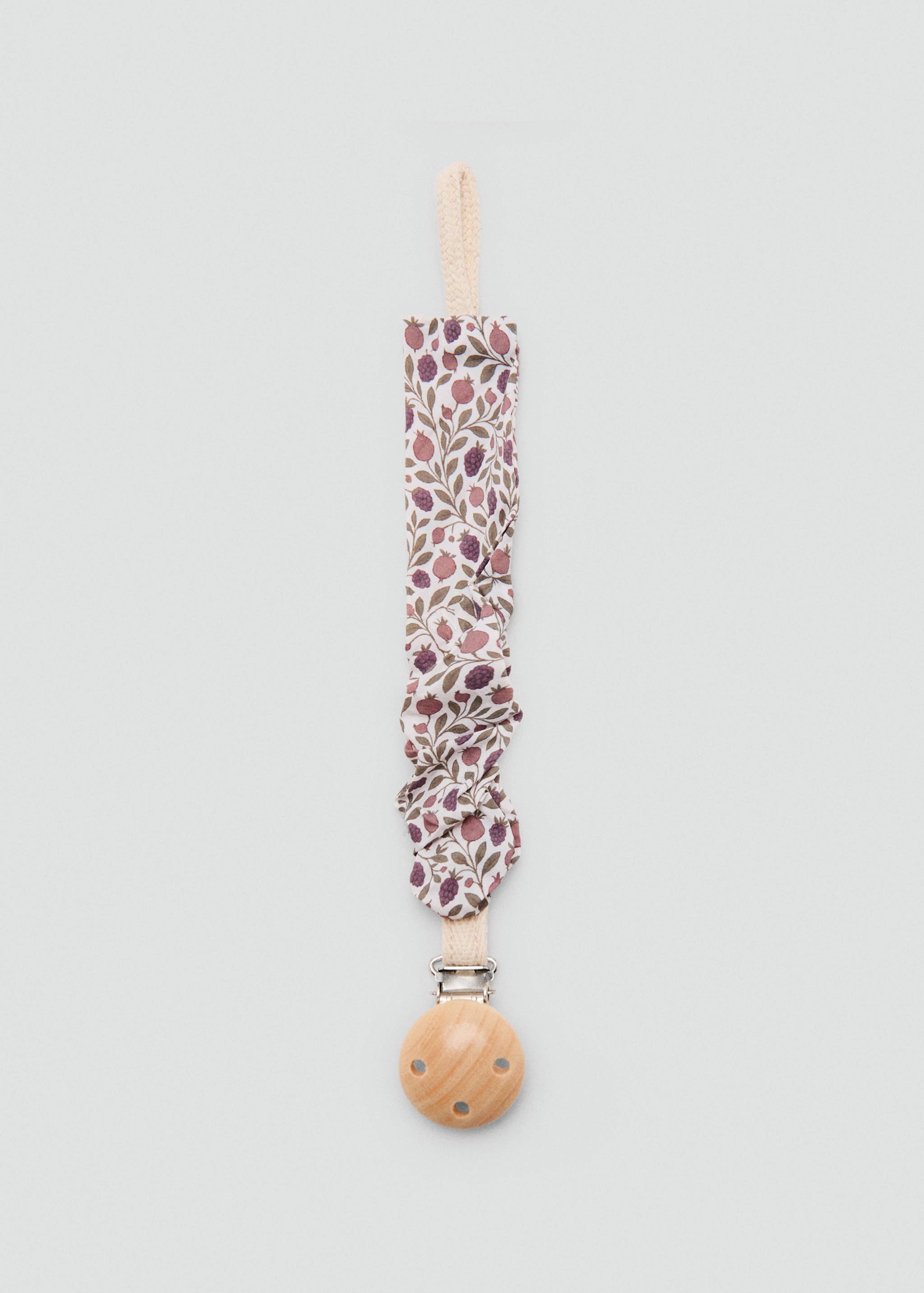 Printed brooch pacifier holder - Article without model