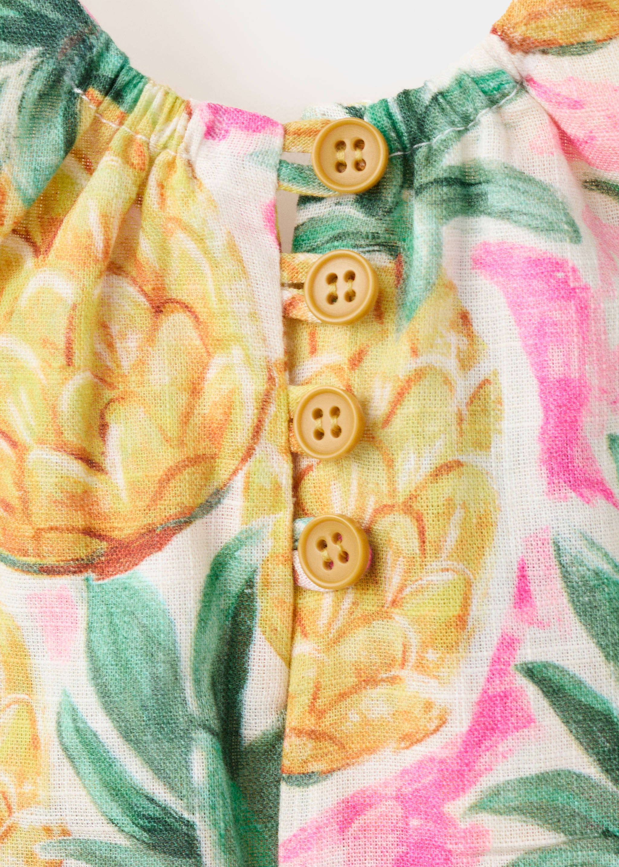 Pineapple print jumpsuit - Details of the article 8