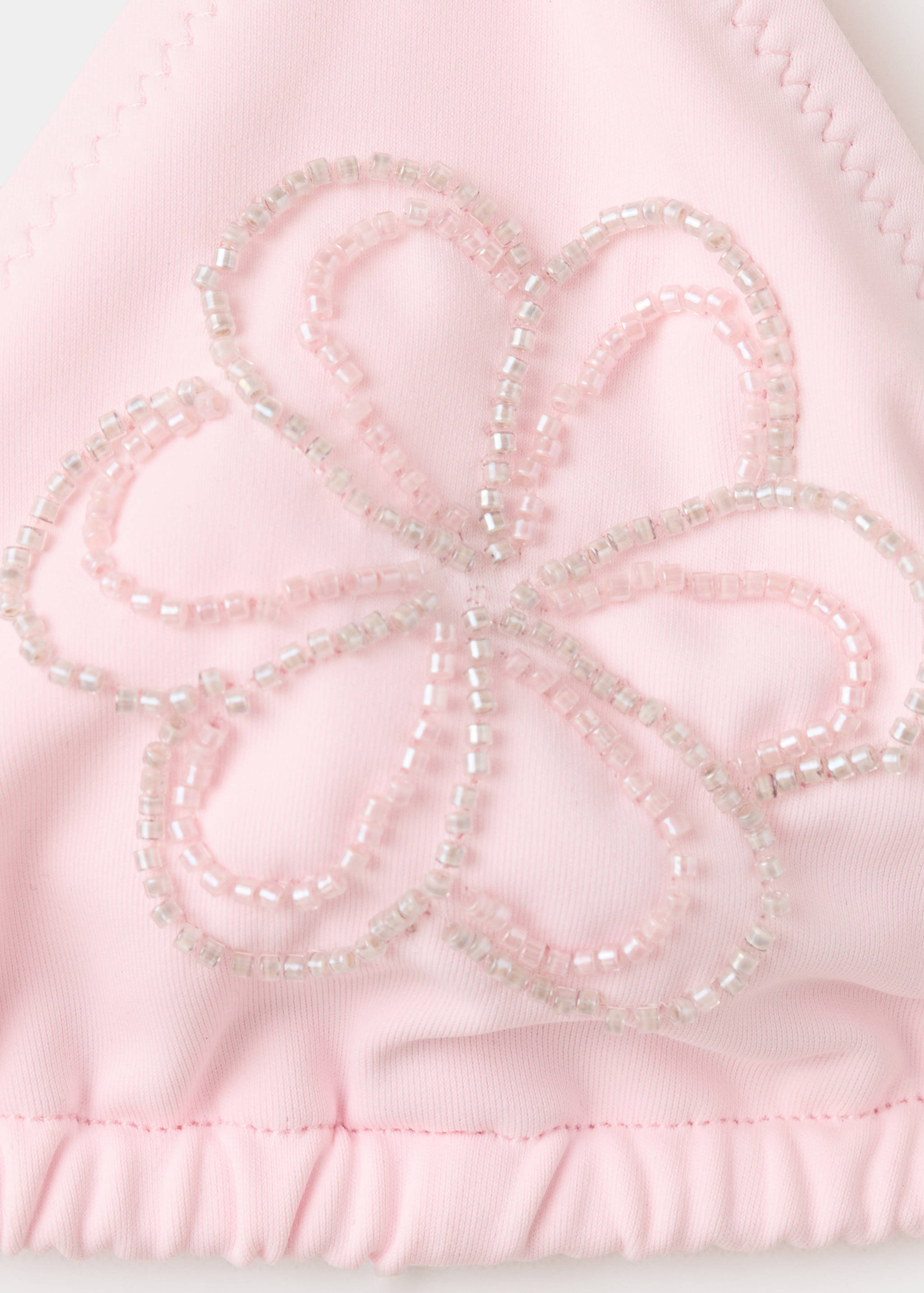 Floral triangle bikini top - Details of the article 0