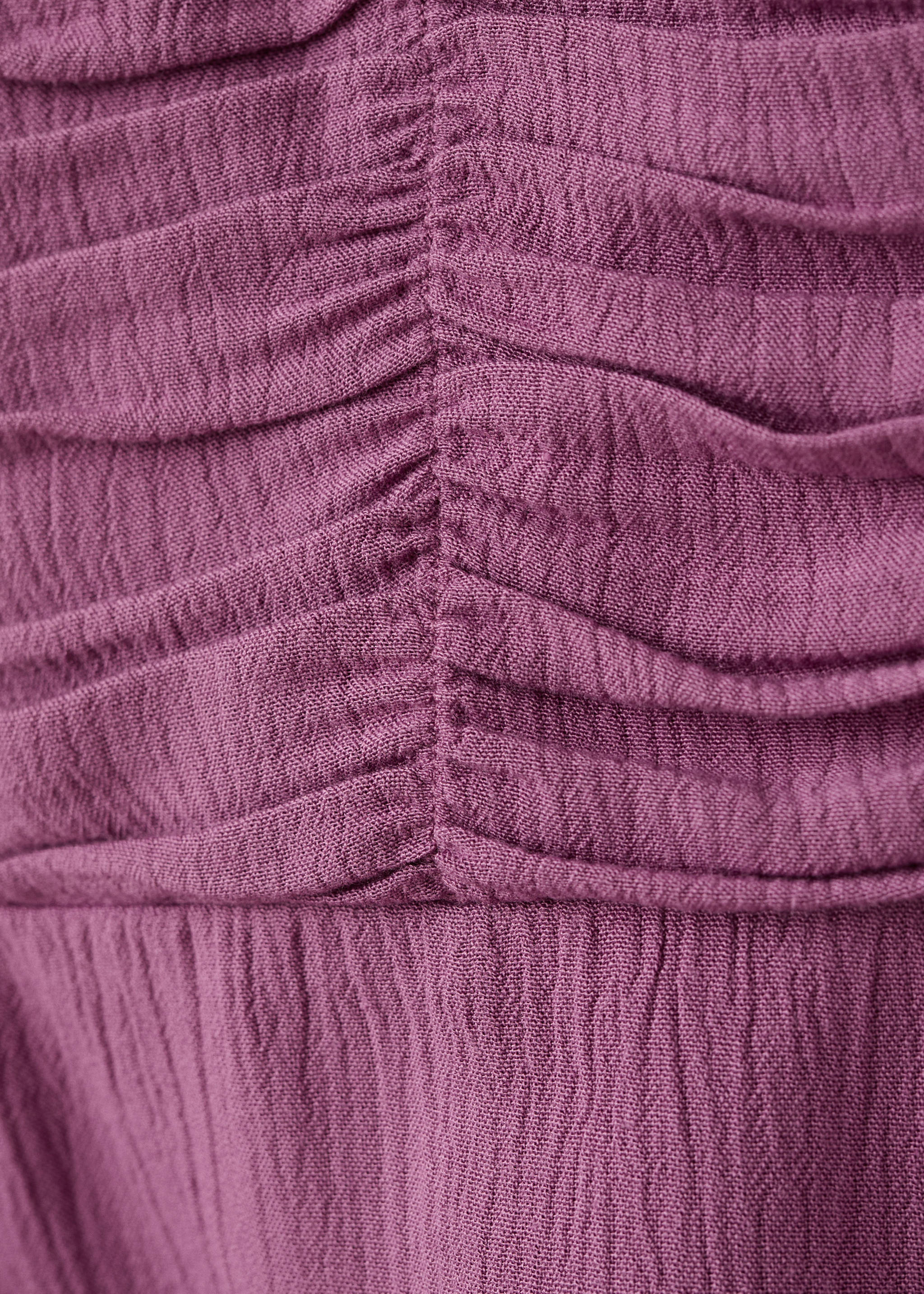Draped strapless dress - Details of the article 8