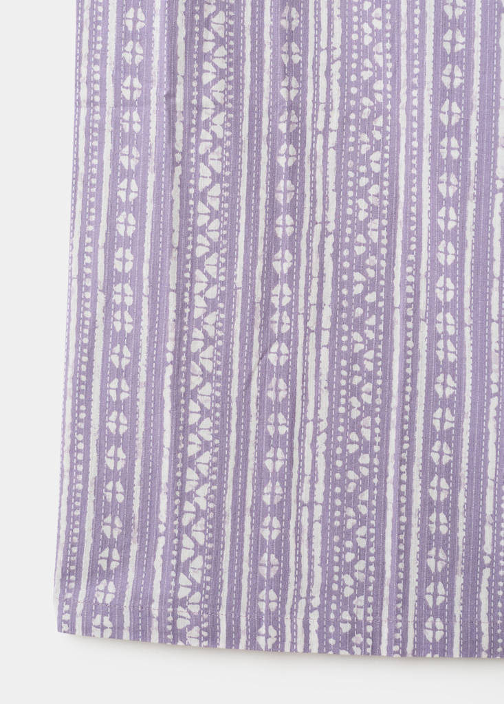 Flowy printed trousers — Light/Pastel Purple