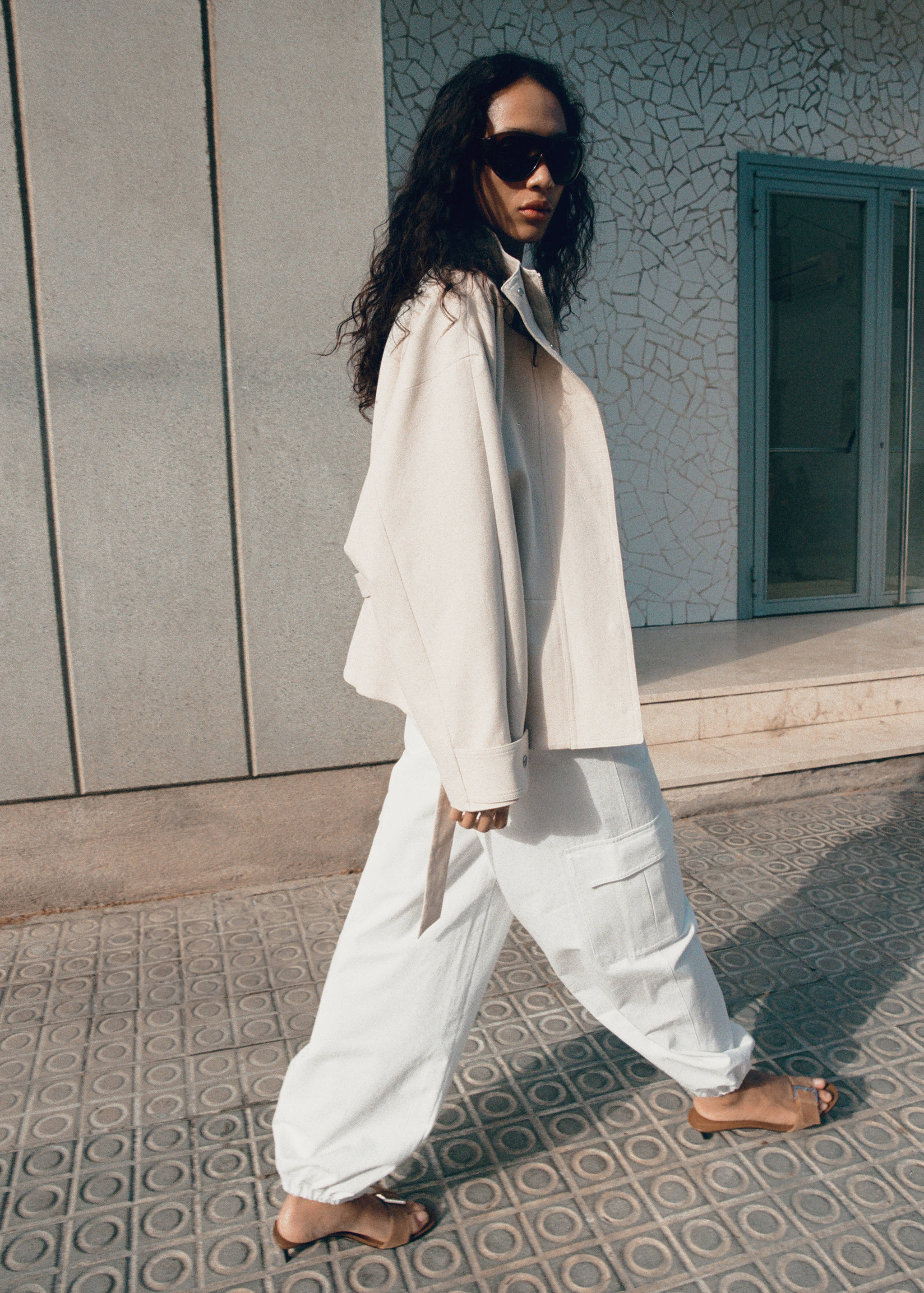 Cargo harem pants - General plane