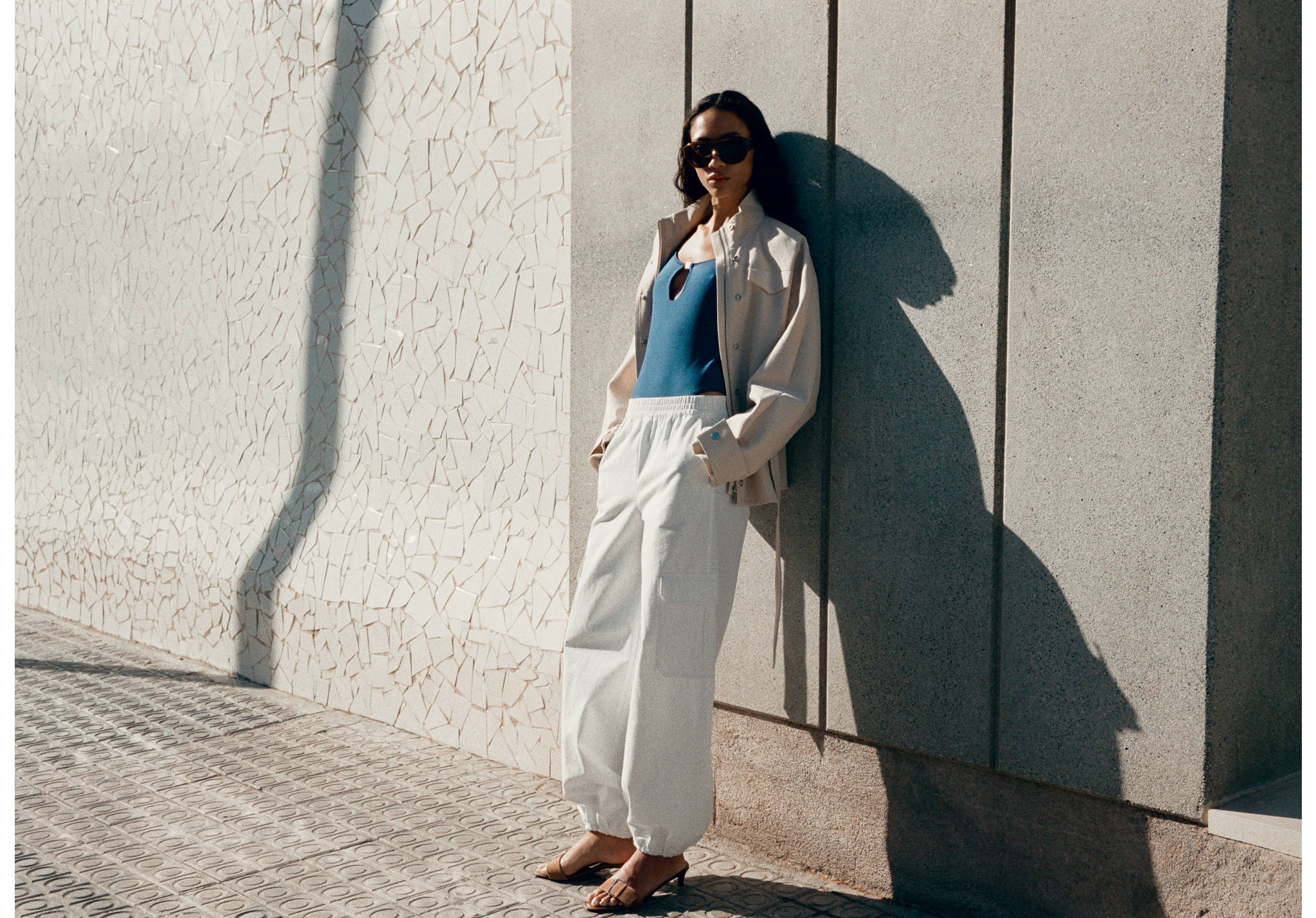 Cargo-bukse med posete ben - Ultratotal bildeutsnitt