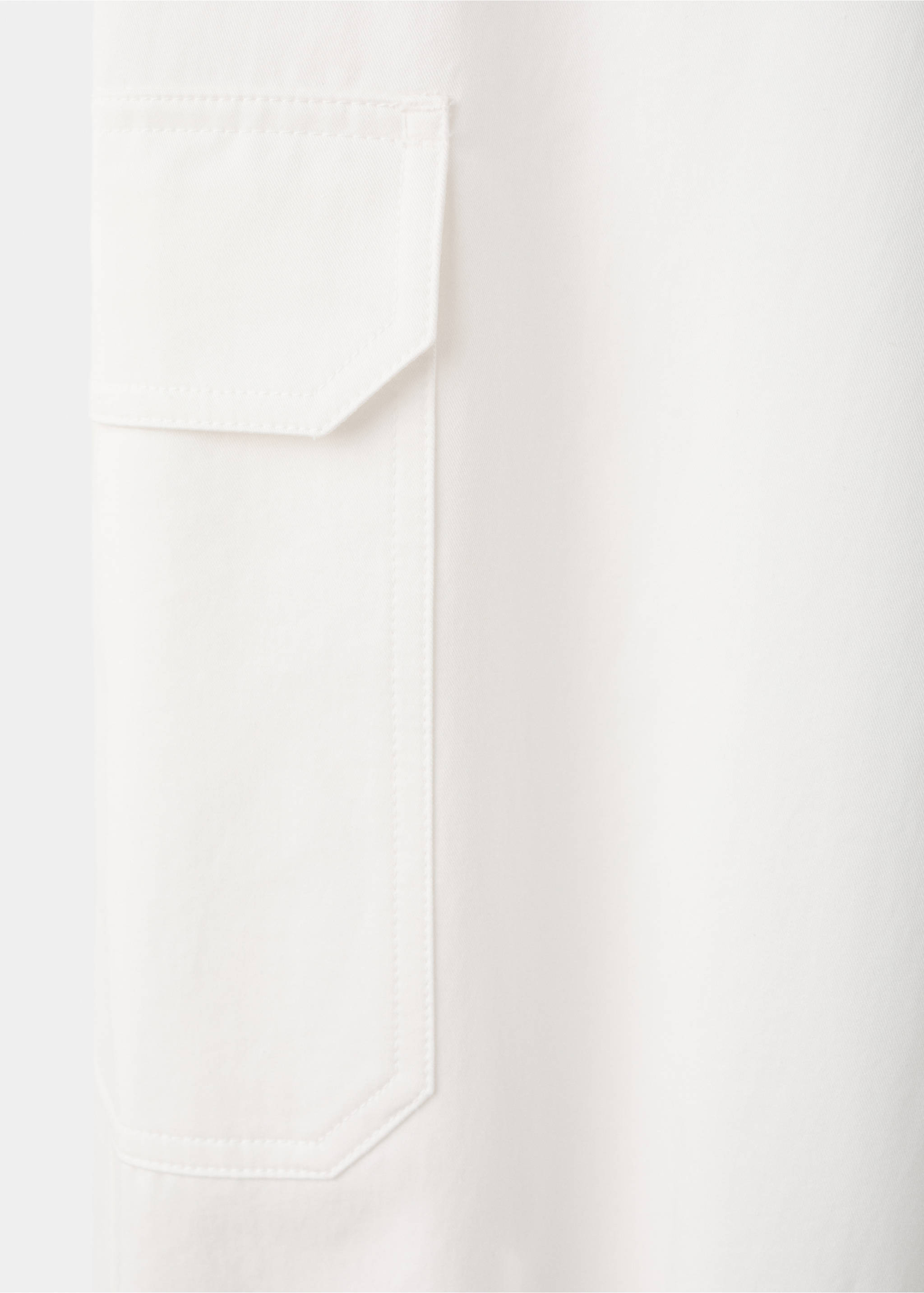 Cargo harem pants - Details of the article 0, White. Ref: 27068652-00.