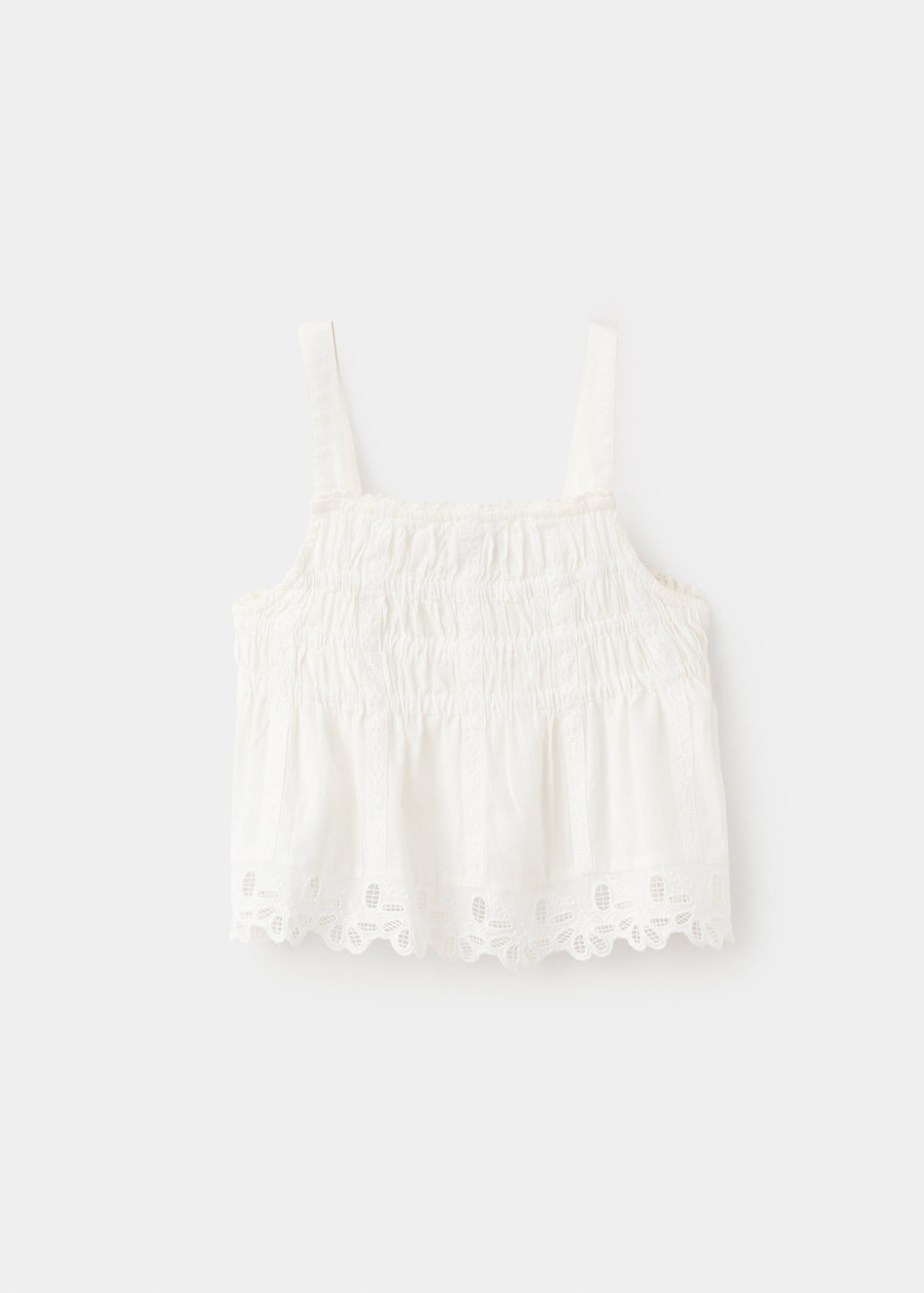 Halenka s vyšívanými detaily - Zboží bez modelu