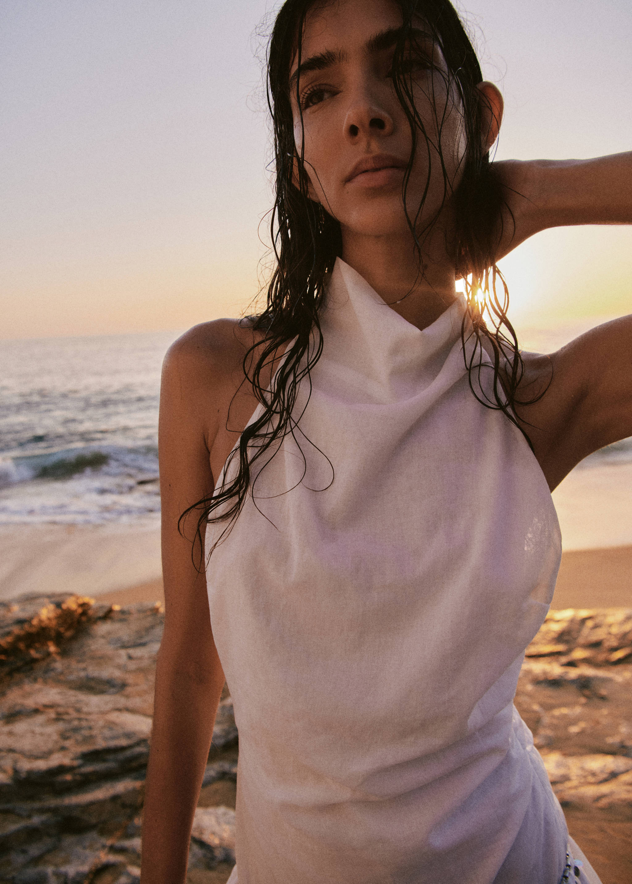 Robe sequins à emmanchures américaines - Détail de l'article 1