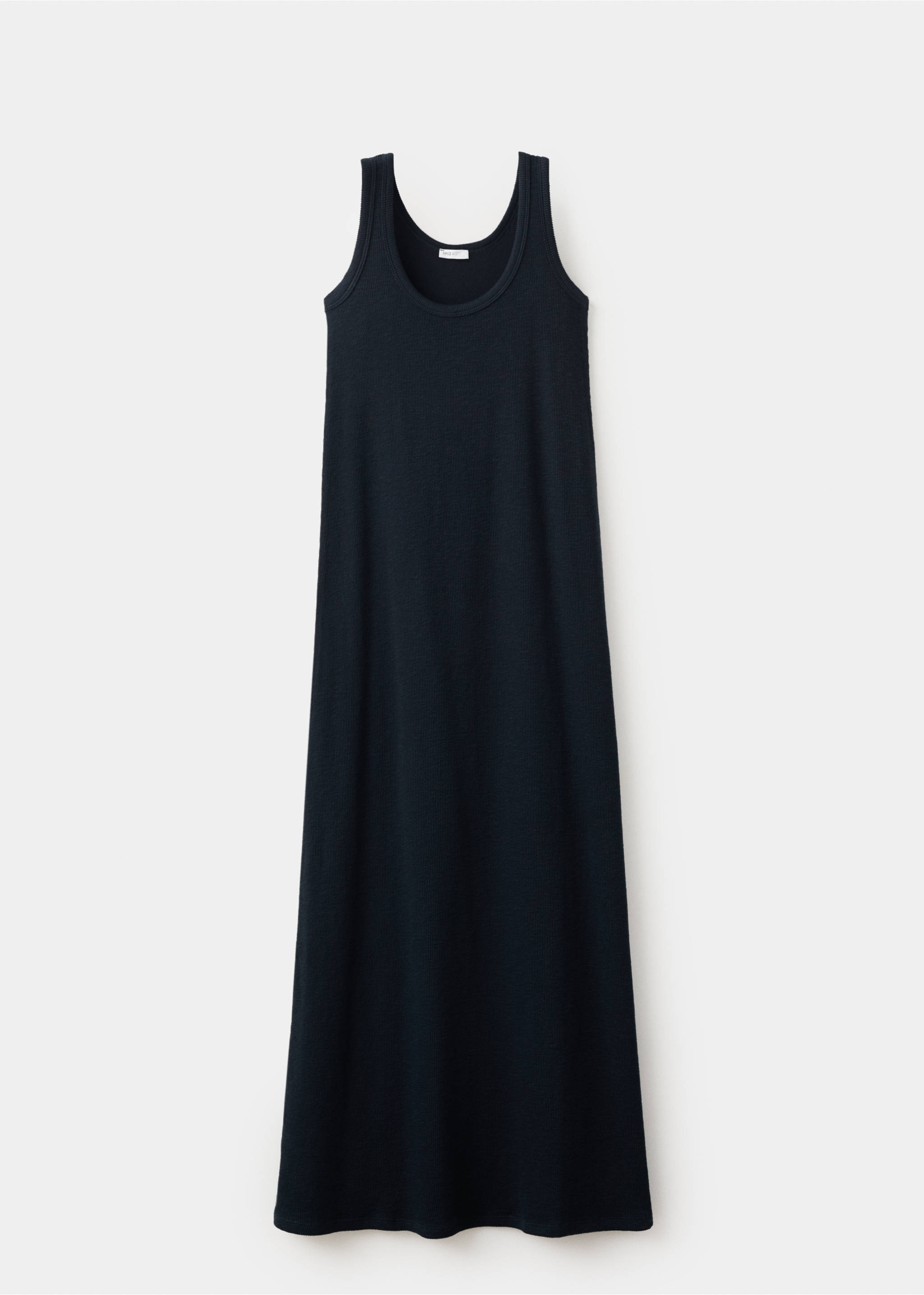 Vestido comprido fluido - Artigo sem modelo, Cinzento-carvão. Ref: 27068661-00.