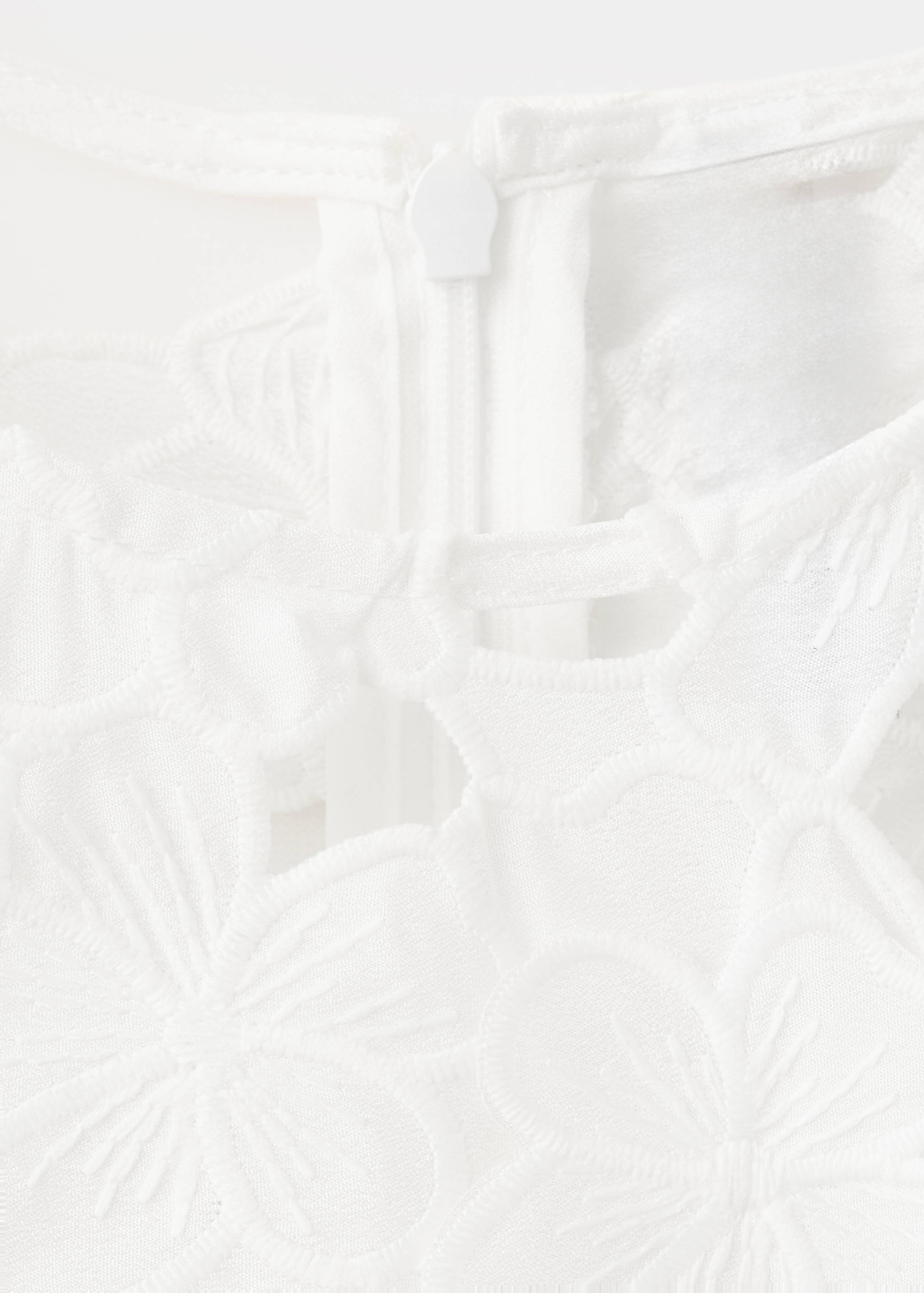 Embroidered broderie anglaise top - Details of the article 8