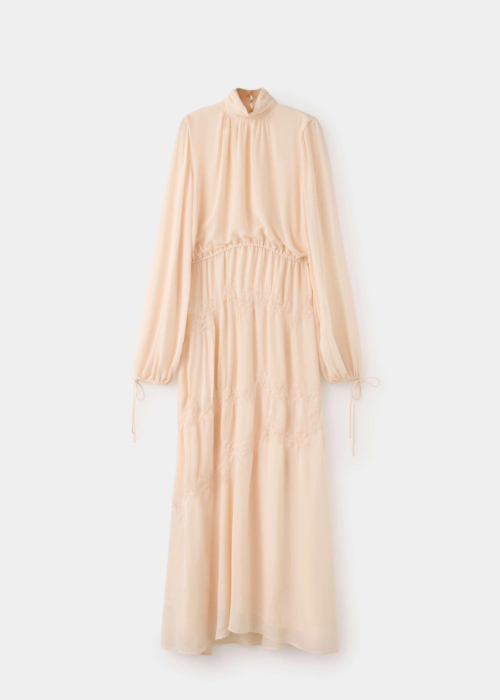 Robe fluide détails brodés - Article sans modèle