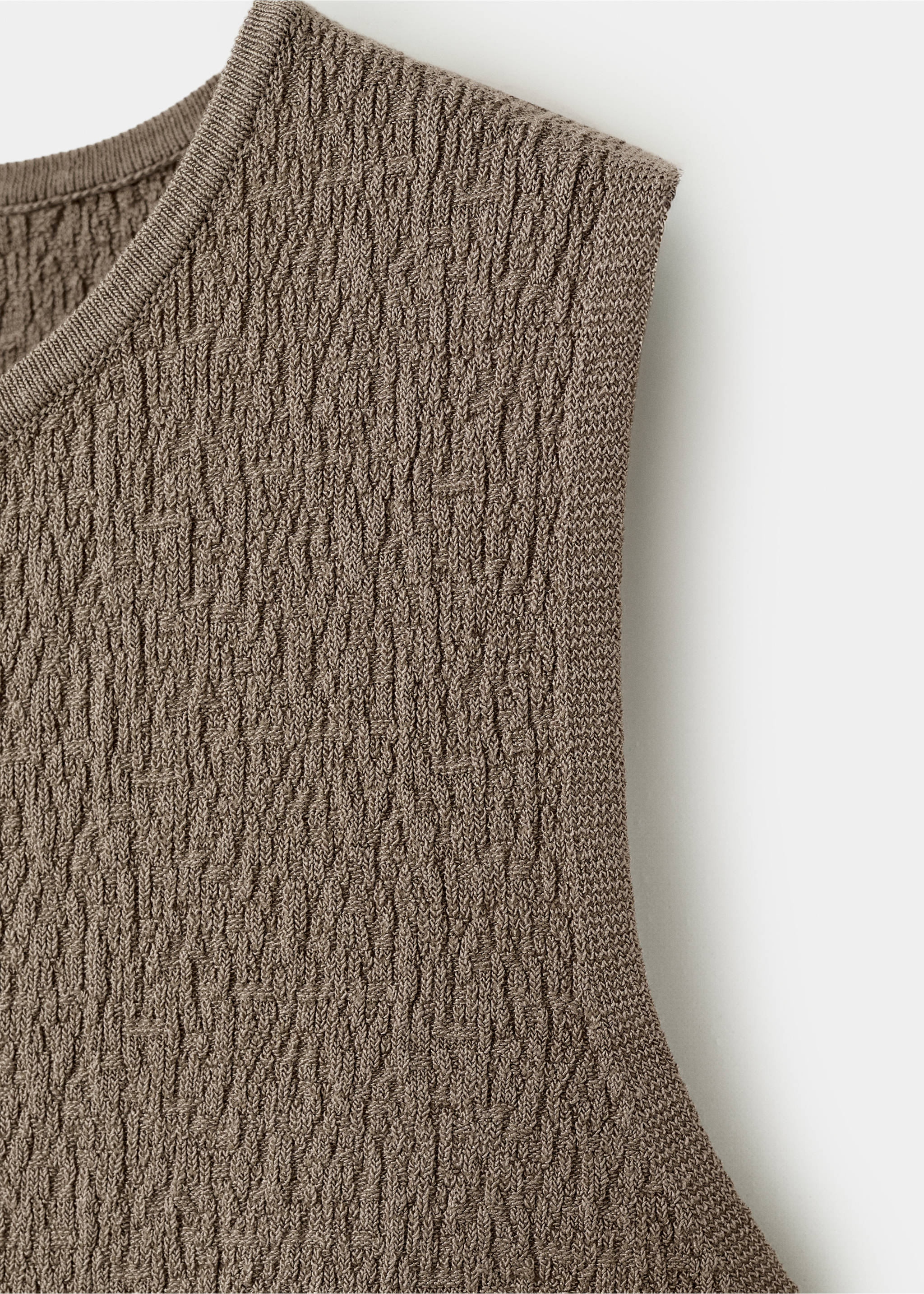 Top shell - Detalle del artículo 0, Marrón medio. Ref: 27069064-00.