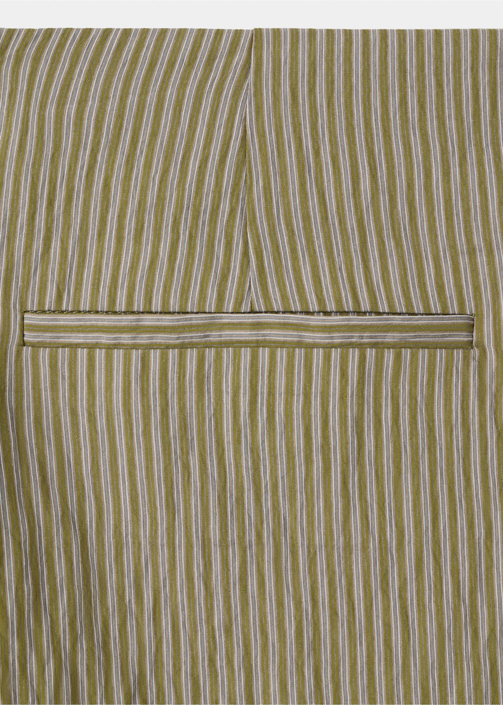 Falda pantalón rayas - Detalle del artículo 0, Verde. Ref: 27069071-00.