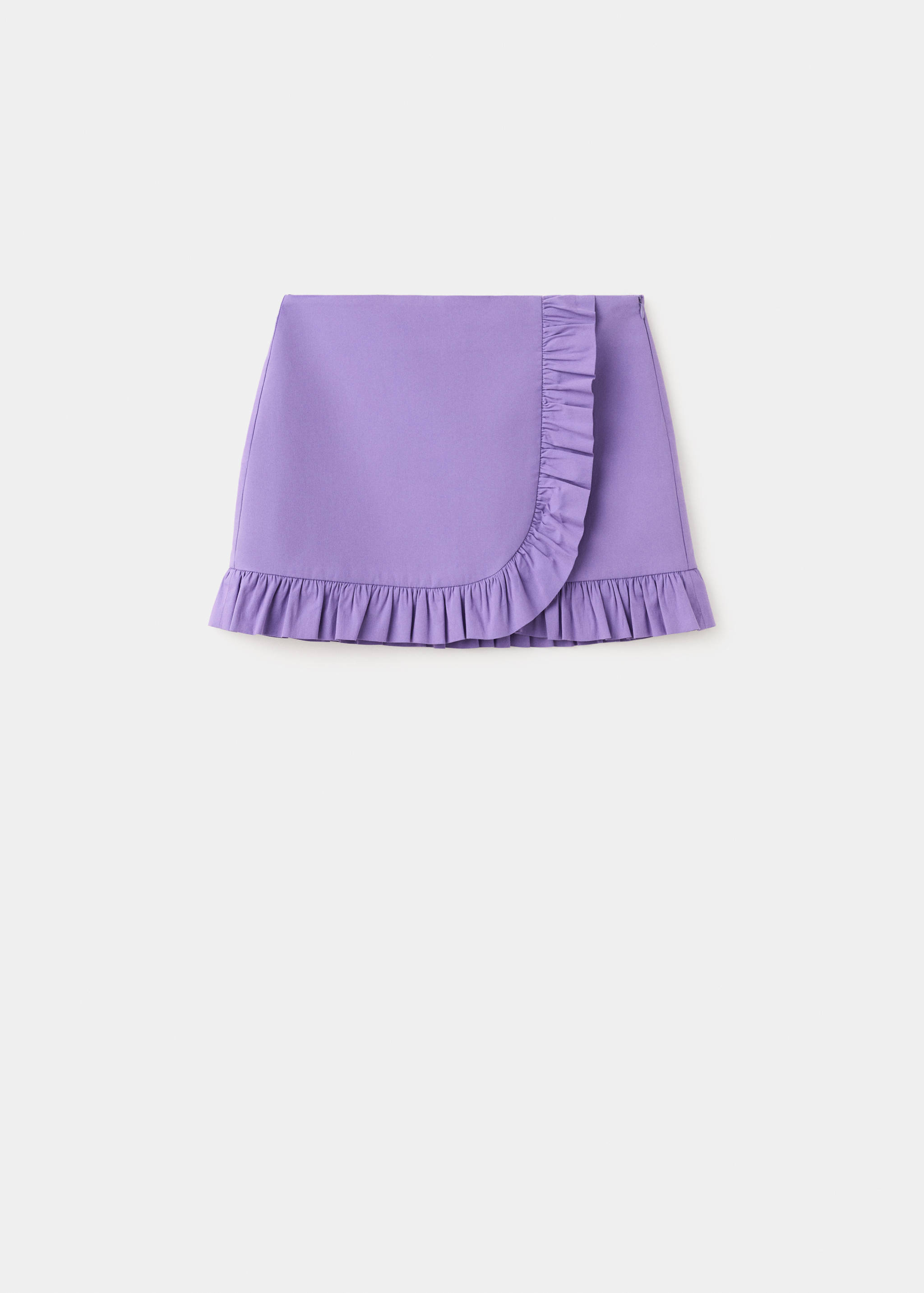 Korte rok met ruches - Artikel zonder model