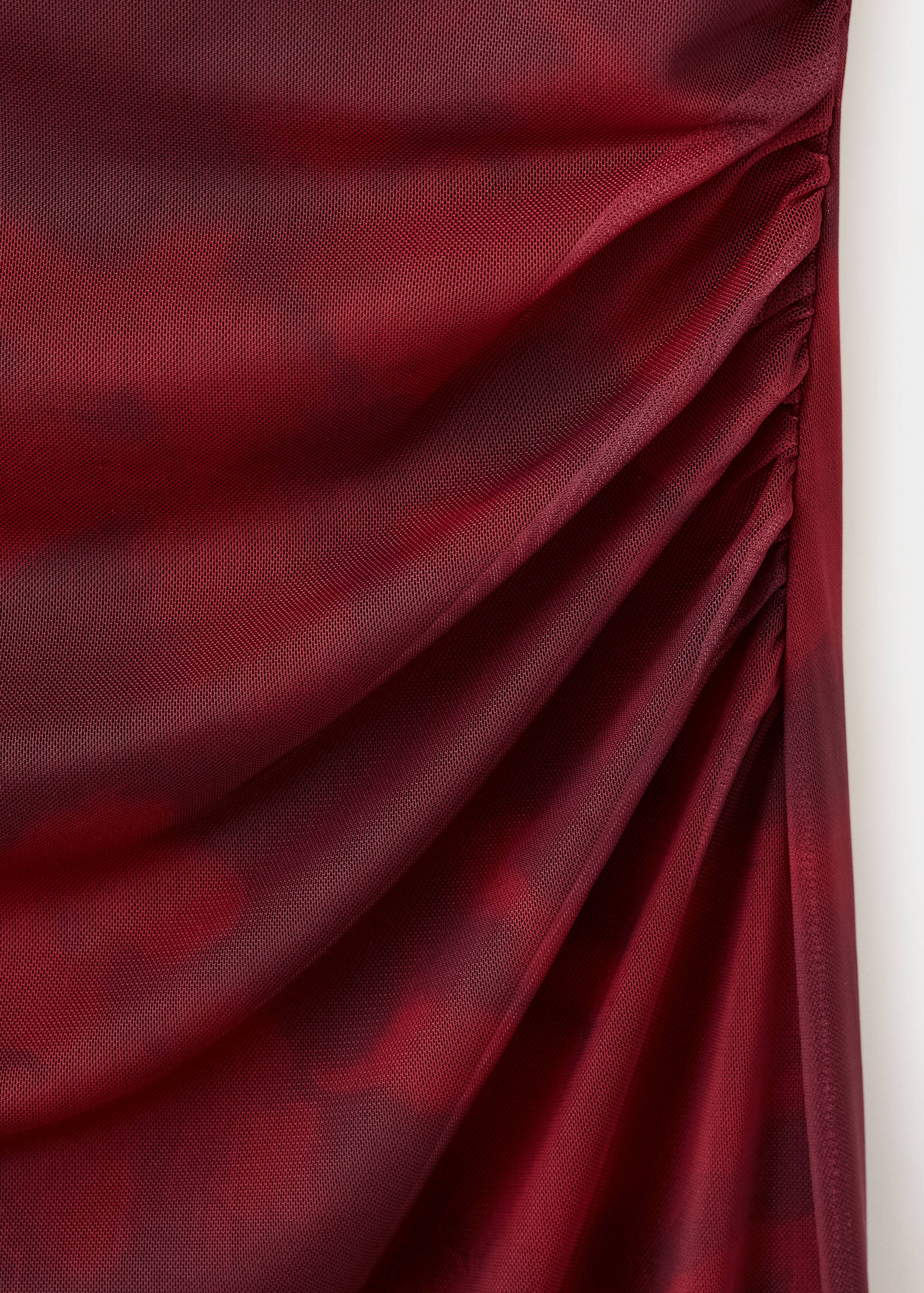 Draped fitted dress - Details of the article 8