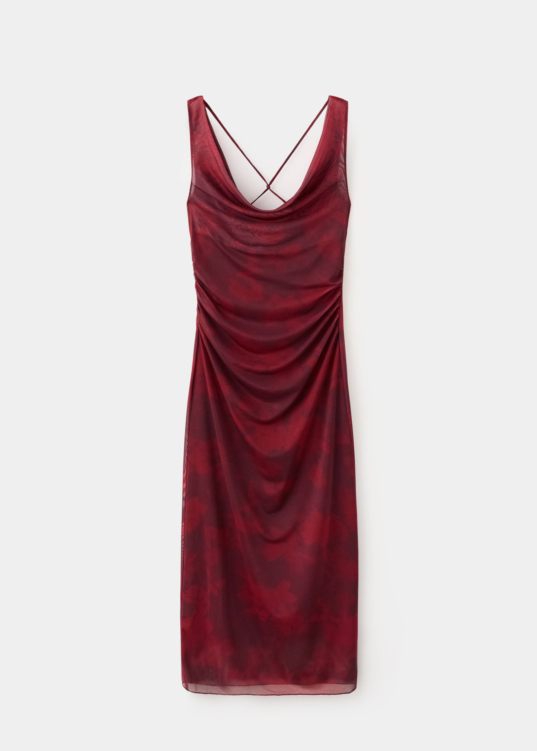 Vestido entallado drapeado - Artículo sin modelo