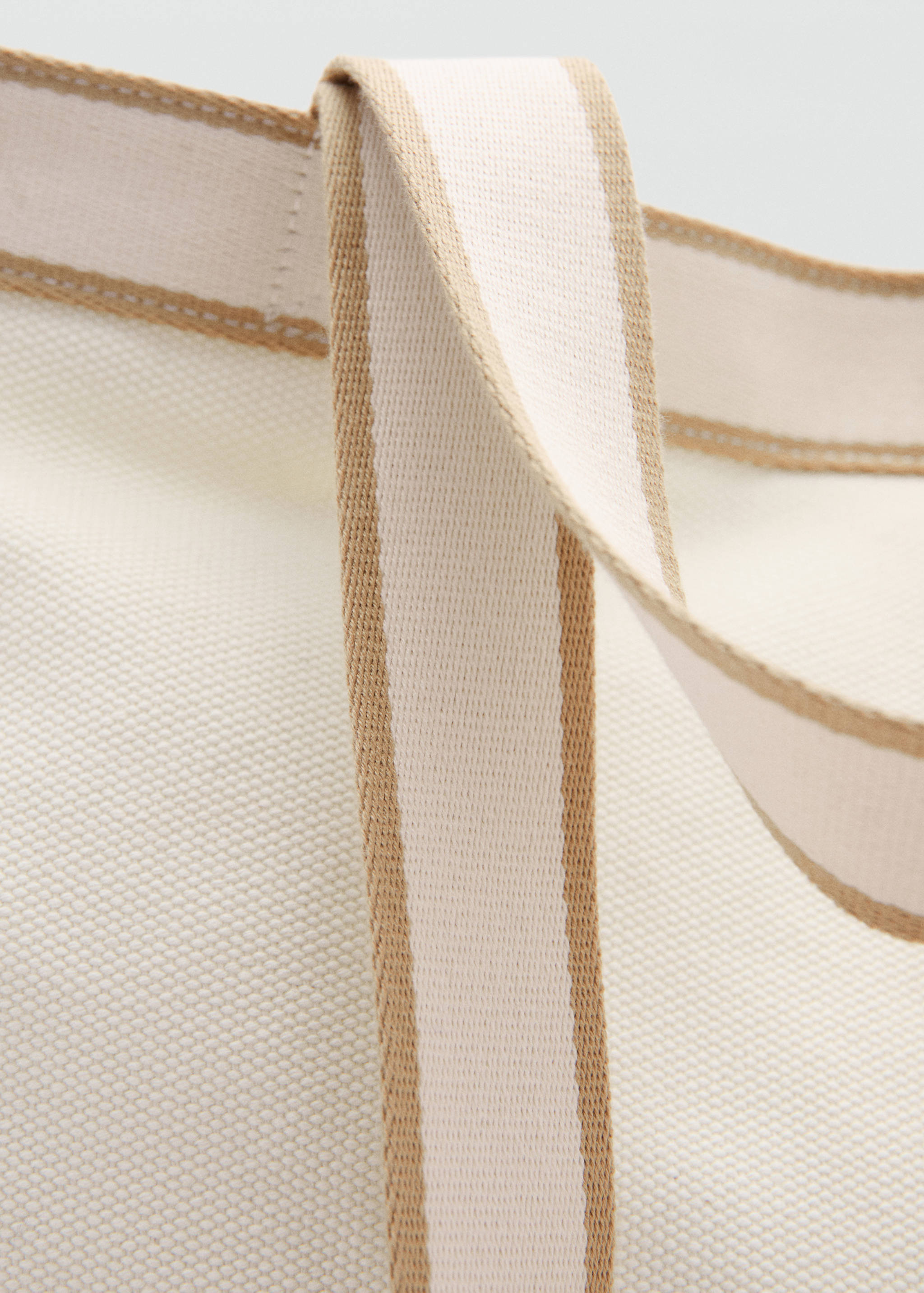 Bolso tote 100% algodón ribetes - Detalle del artículo 2