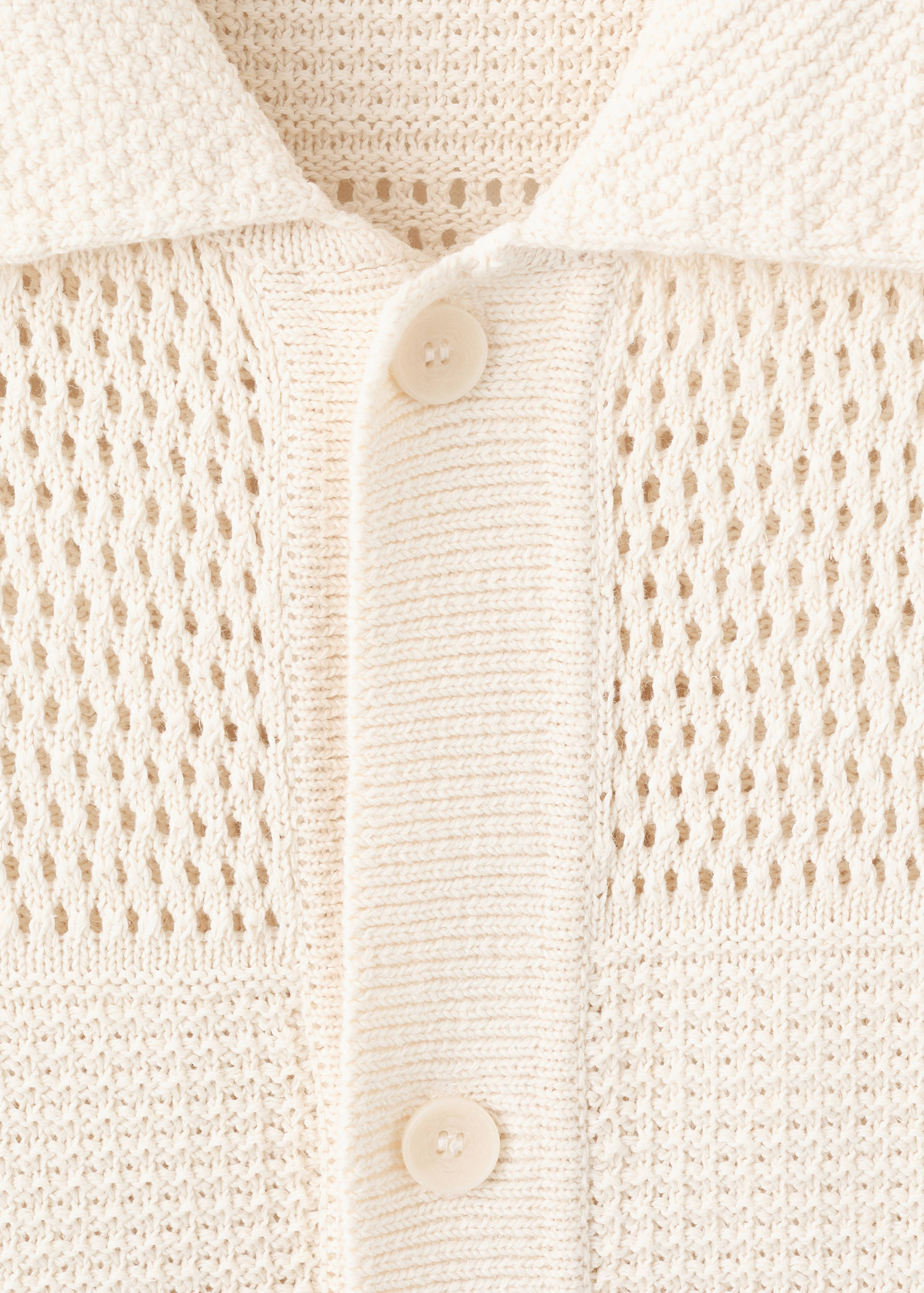 Openwork knitted shirt - Details of the article 8
