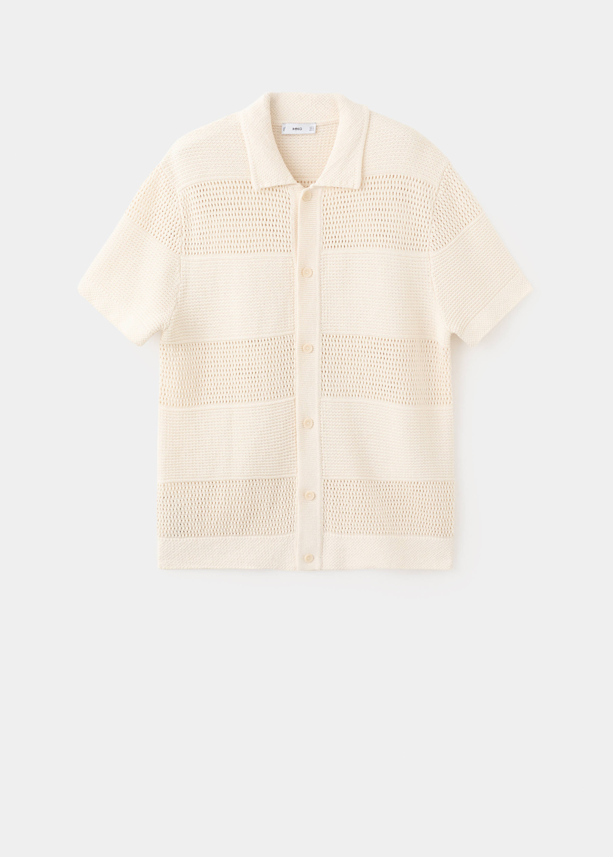 Chemise maille ajourée - Article sans modèle